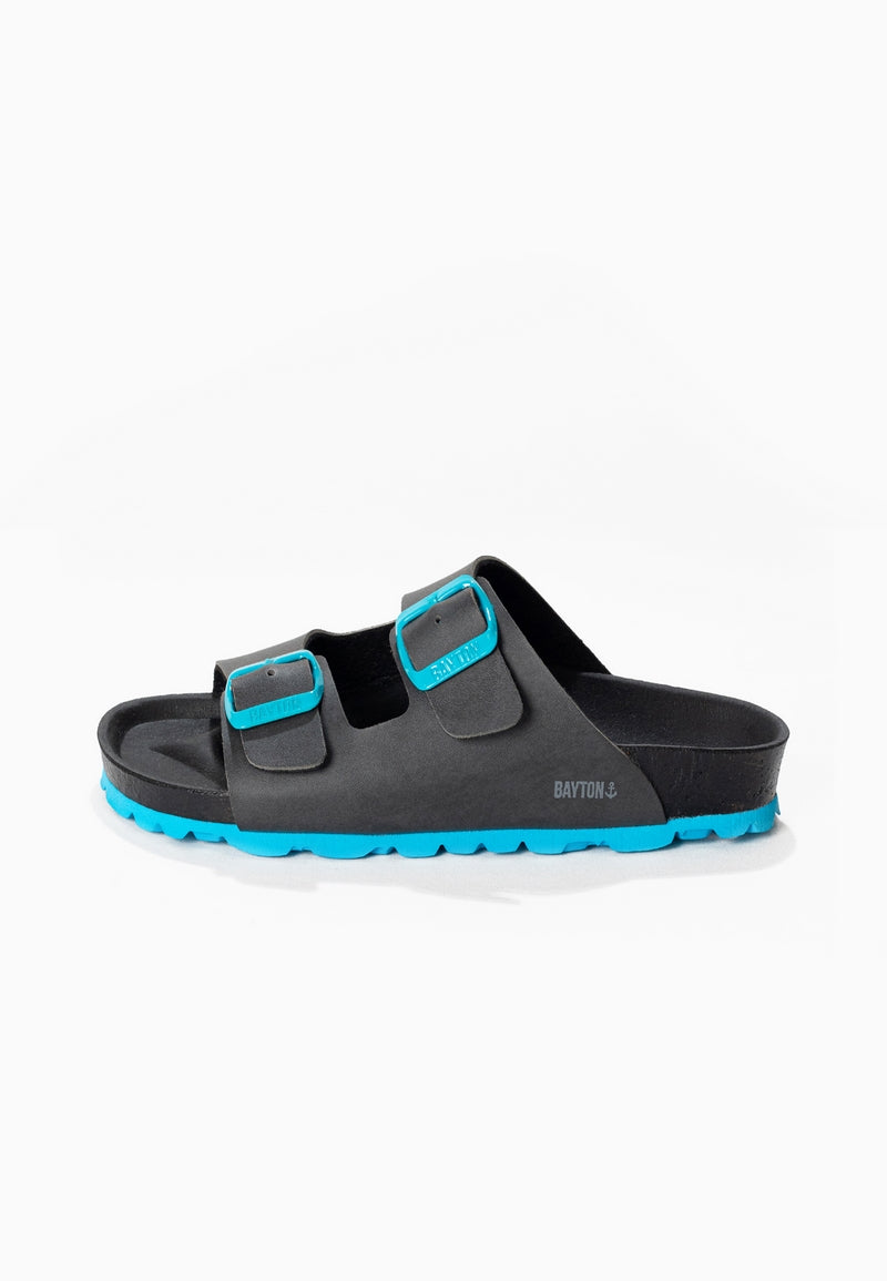 Atlas Anthracite Sandals