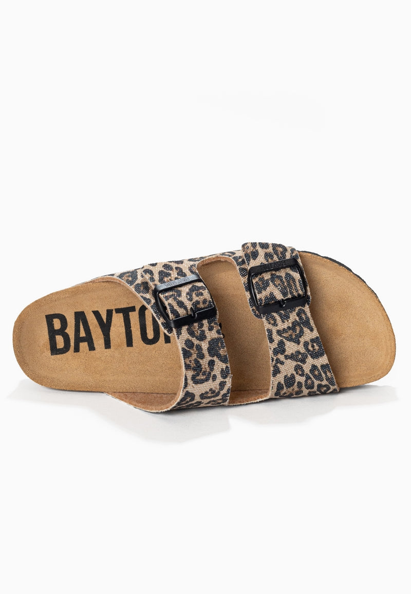 Atlas Leopard 2 Strap Sandals