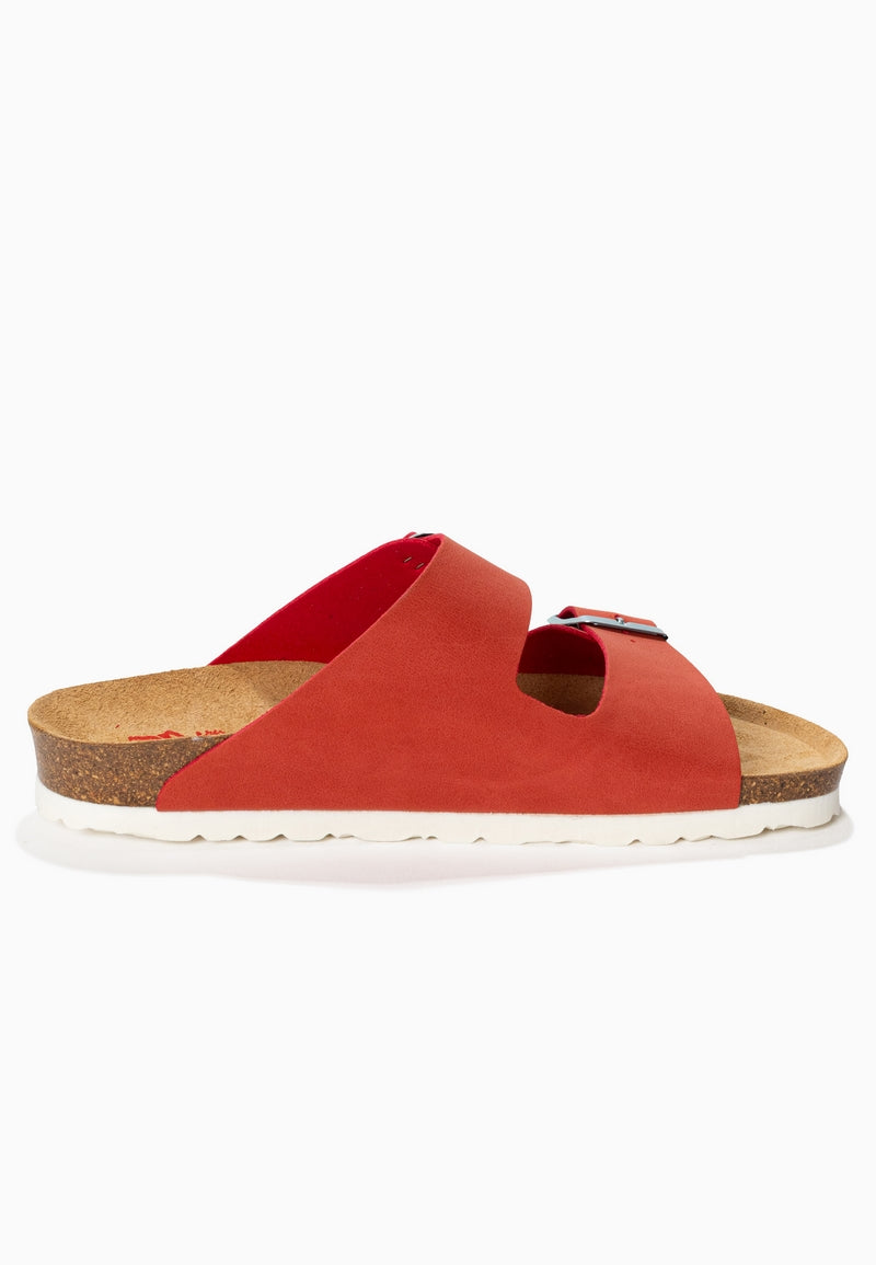 Sandales 2 Brides Atlas Corail