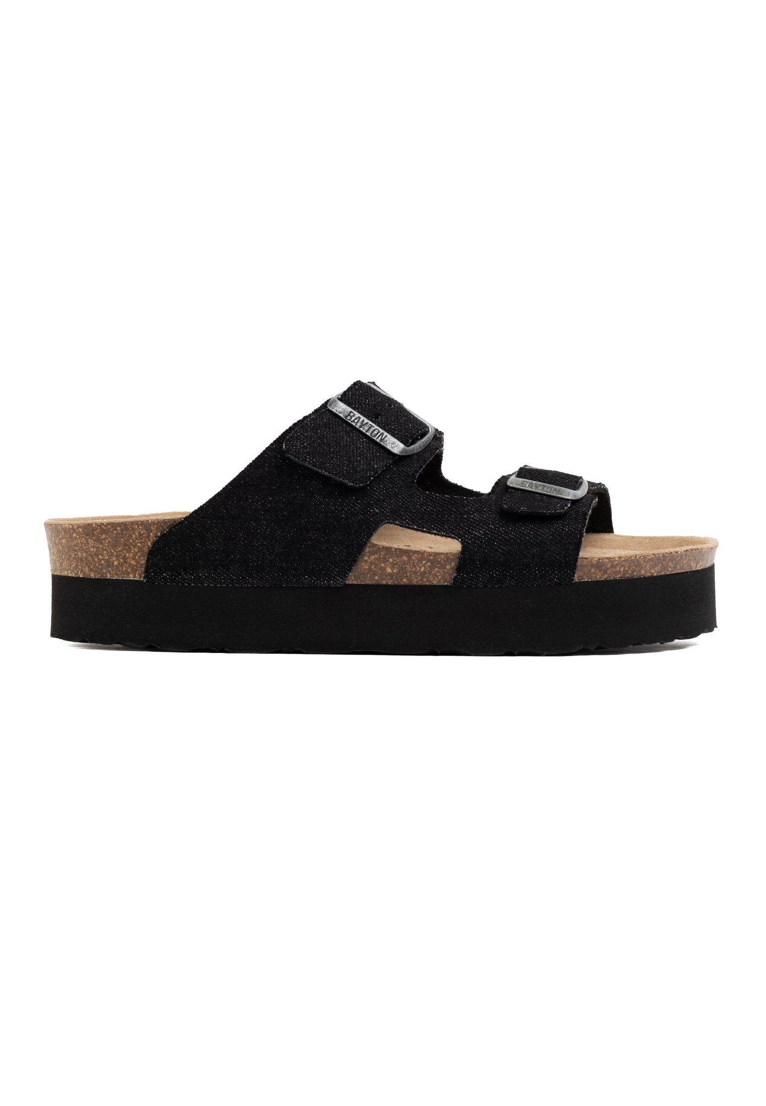 Sandalias Plataforma Space Negro