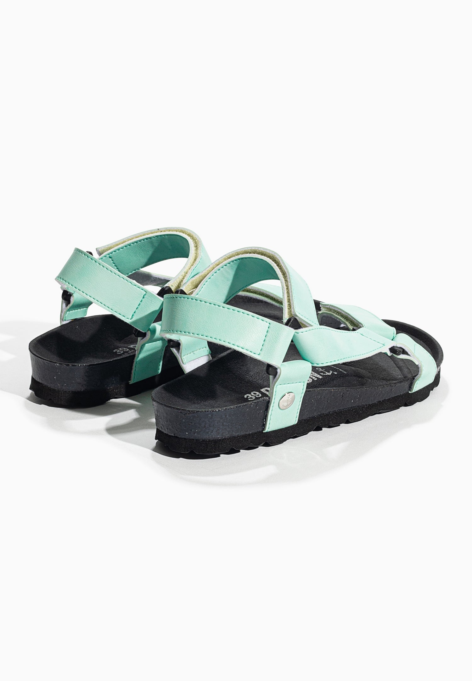 Rigoni Green Multi-Strap Sandals