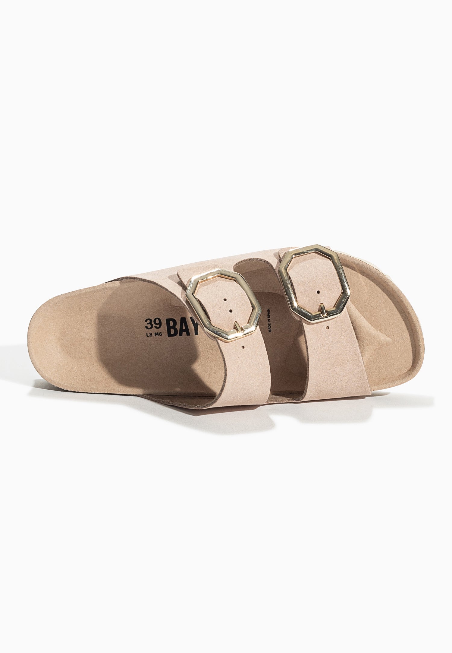 Atlas Pink 2 Strap Sandals