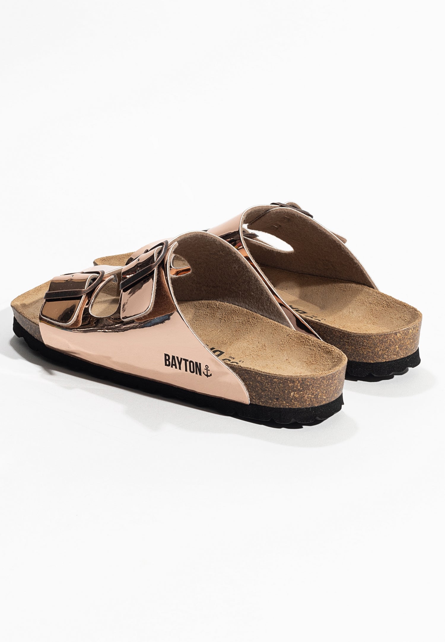 Sandales 2 Brides Atlas Rose gold