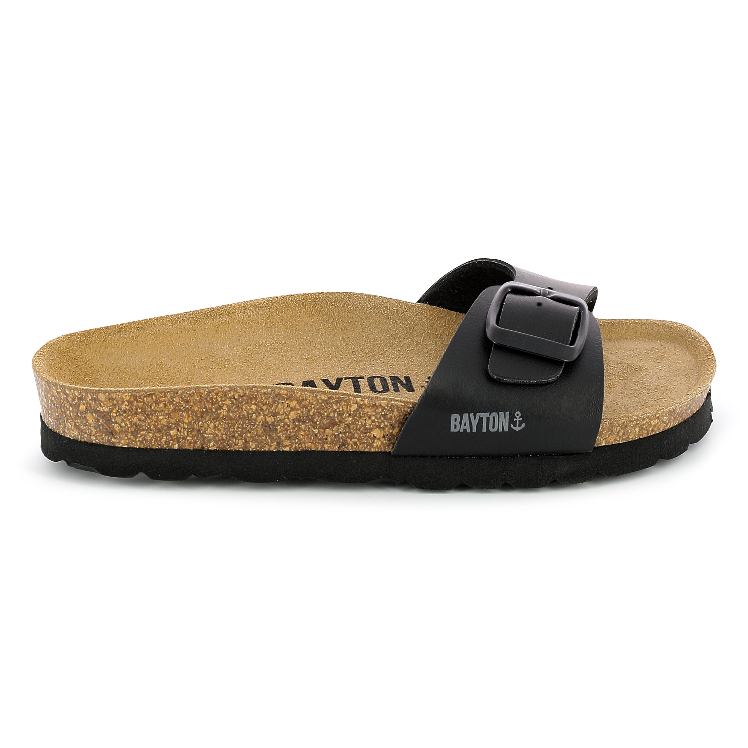 Zephyr 1 Strap Sandals Black