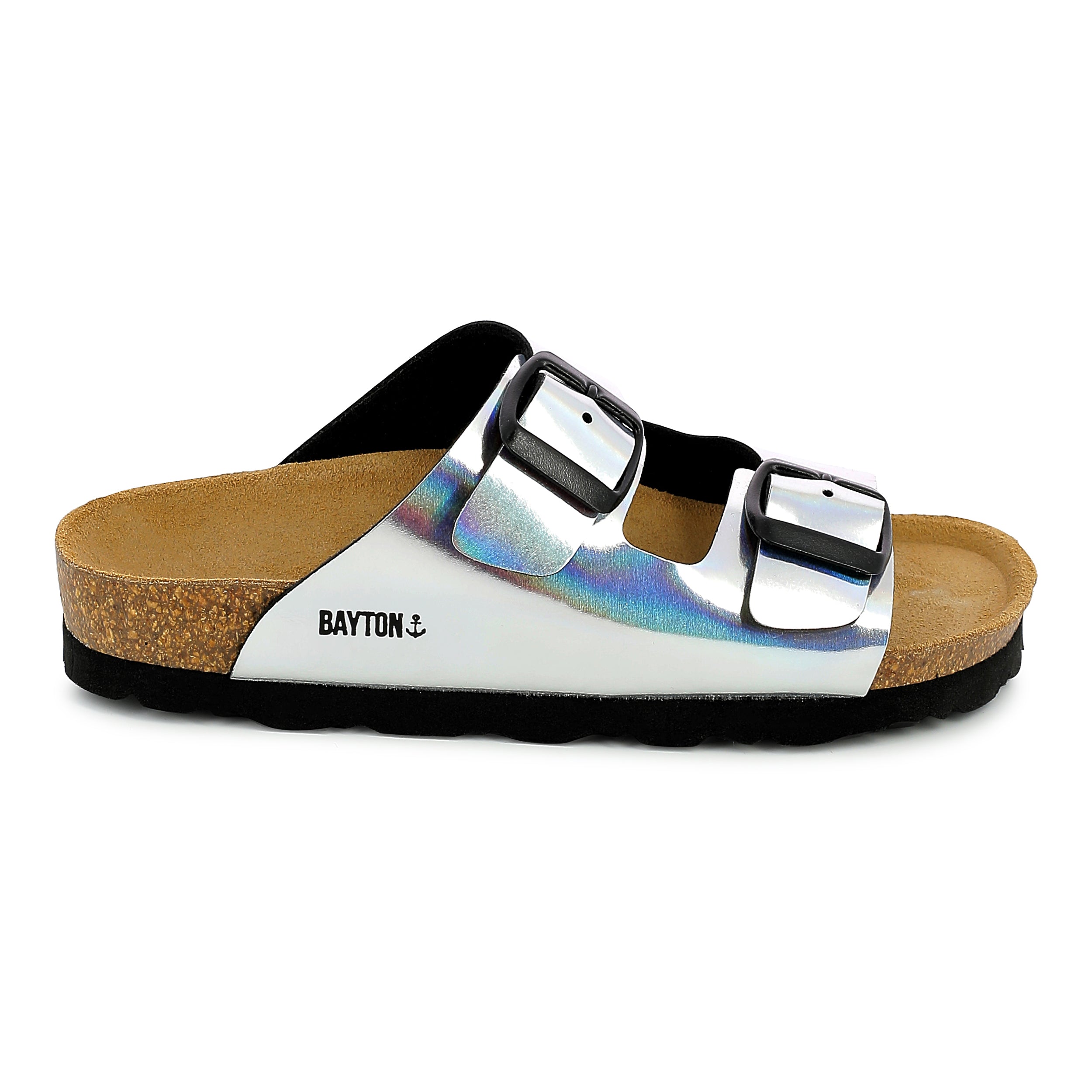 Atlas 2 Straps Silver Sandals