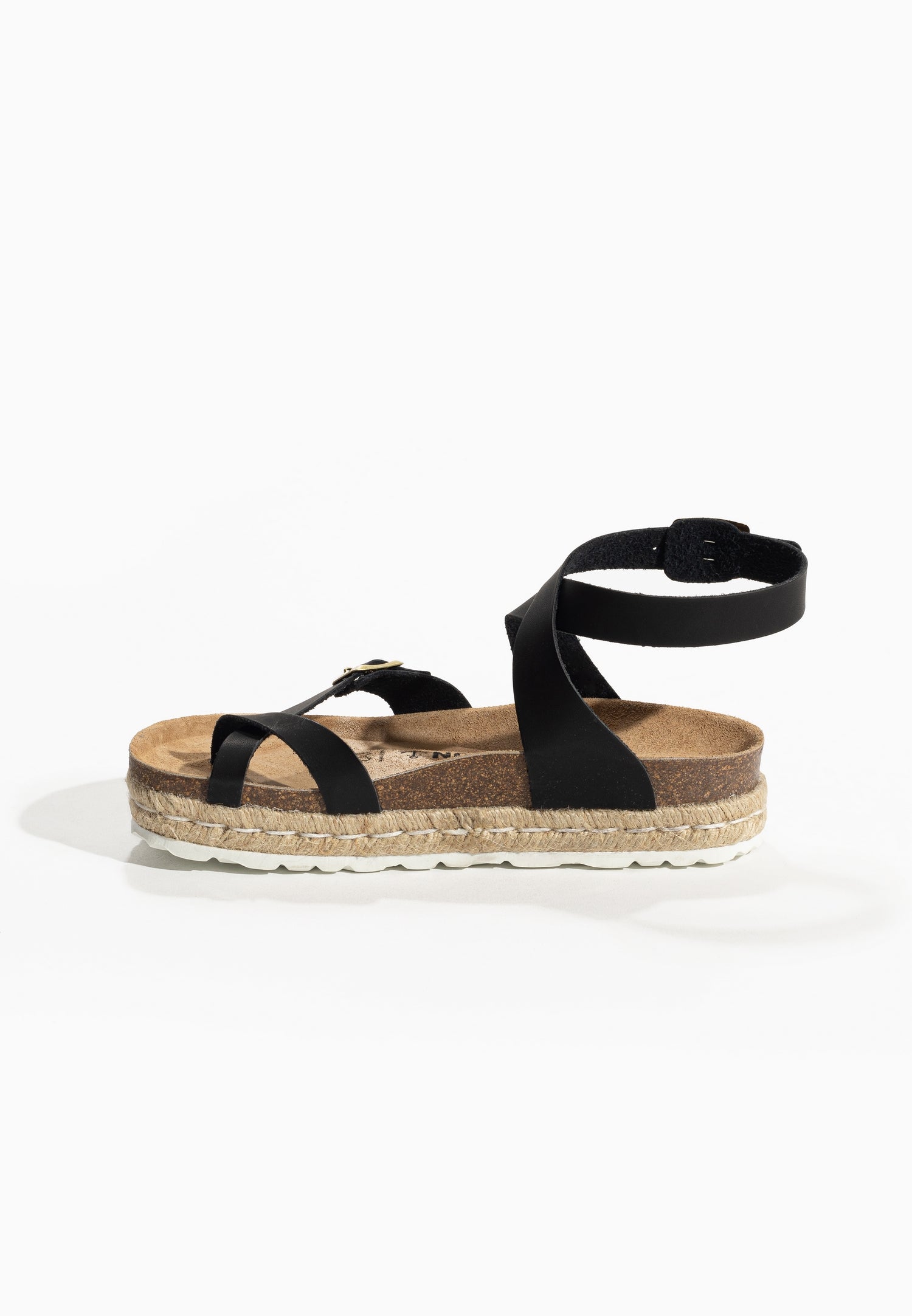 Den Black Platform Sandals