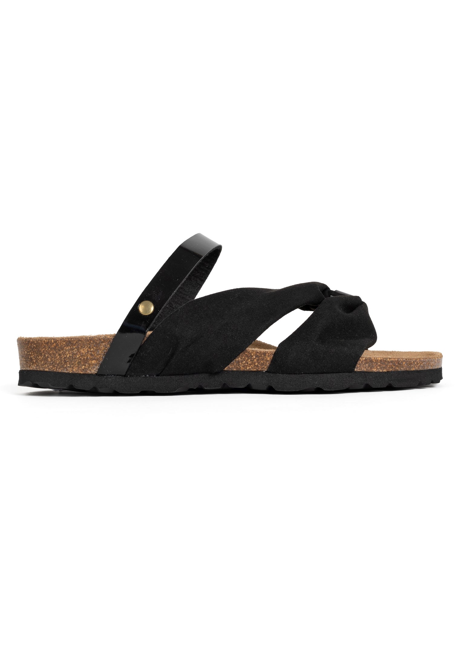 Sandalias Figueira Multitiras Negro