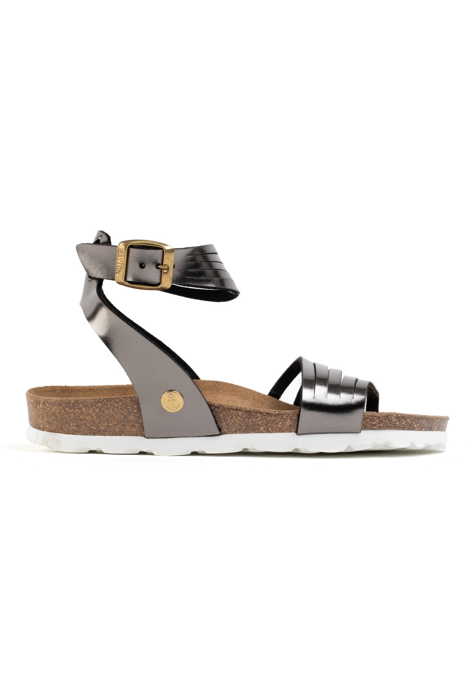 Gipsy Pewter Multi-Strap Sandals