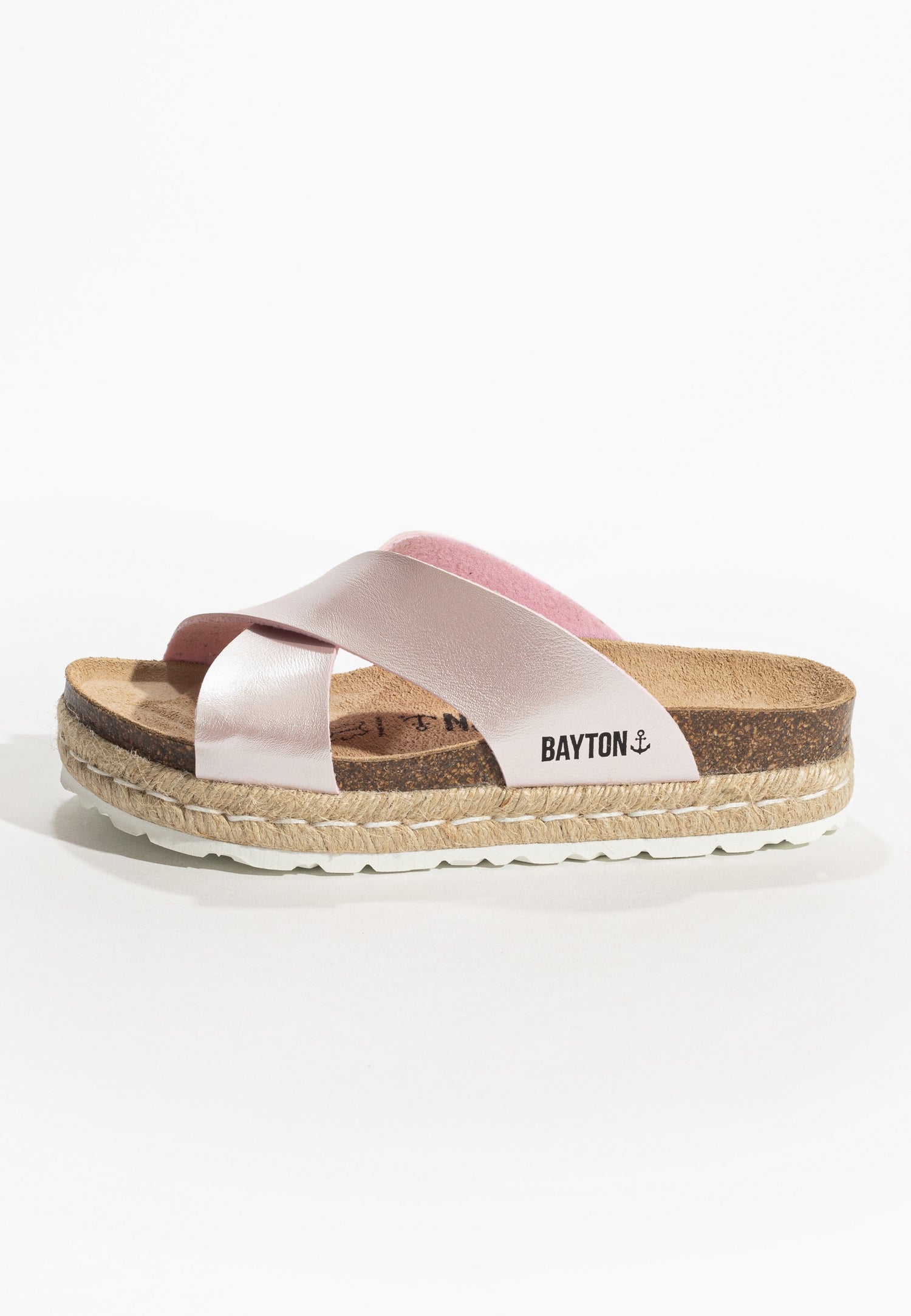 Astor Rose Gold Platform Sandals