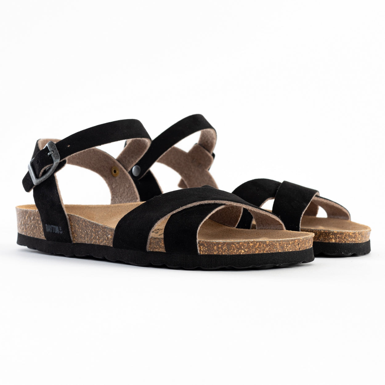 Sandalias Vallado Multitiras Negro