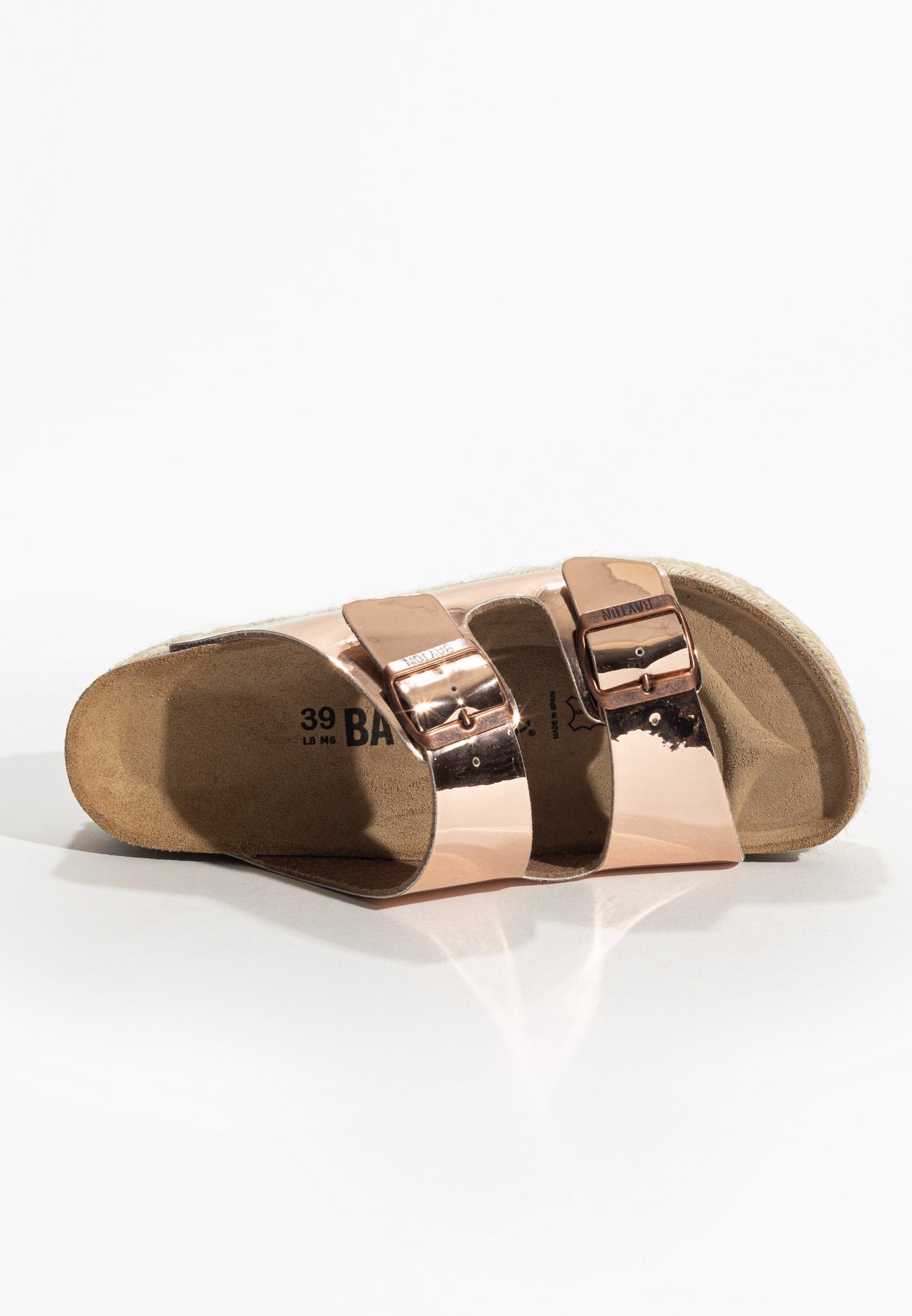 Olympe Rose gold Platform Sandals