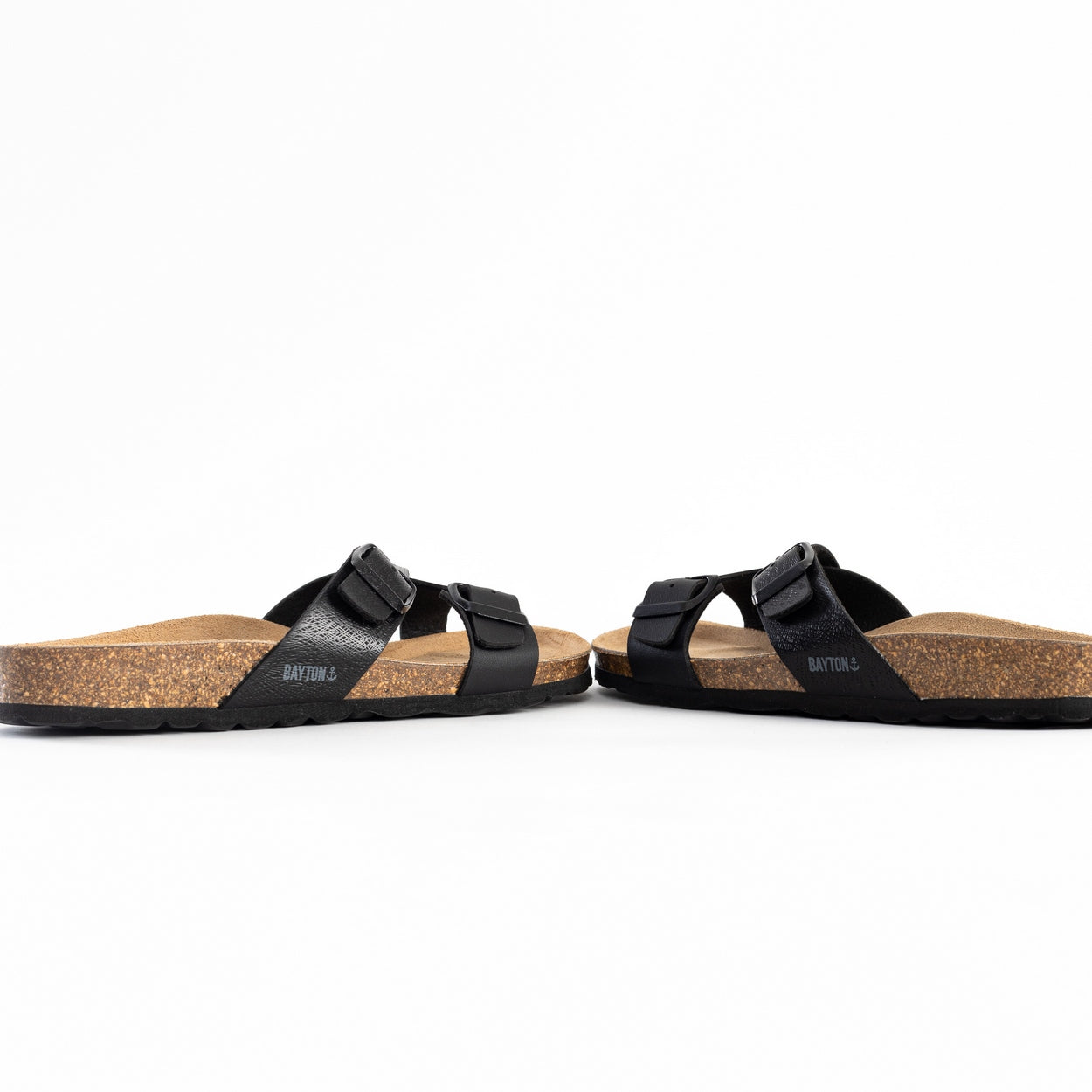 Sandalias Cleo 2 Tiras Negro