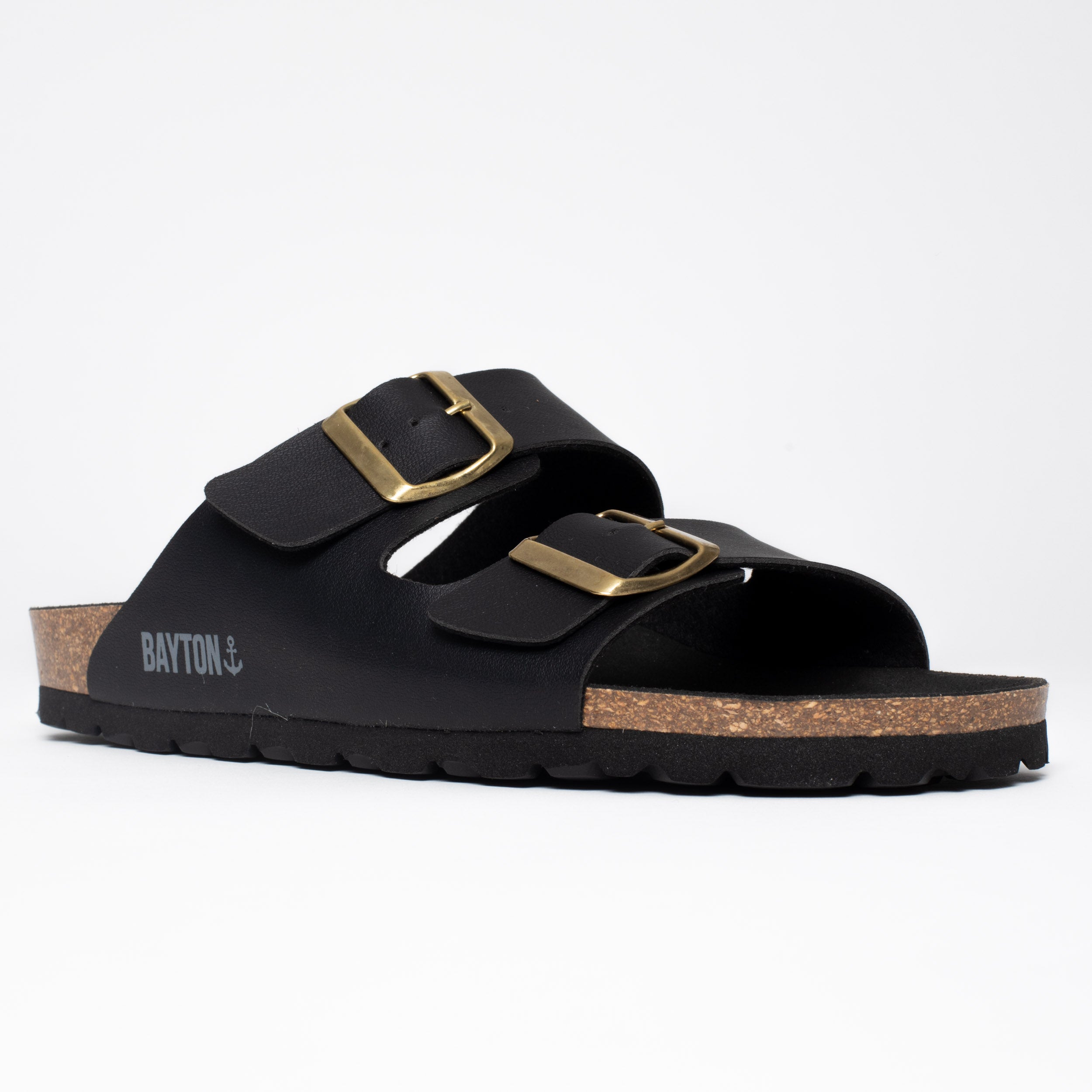 Sandalias Atlas 2 Correas Negro