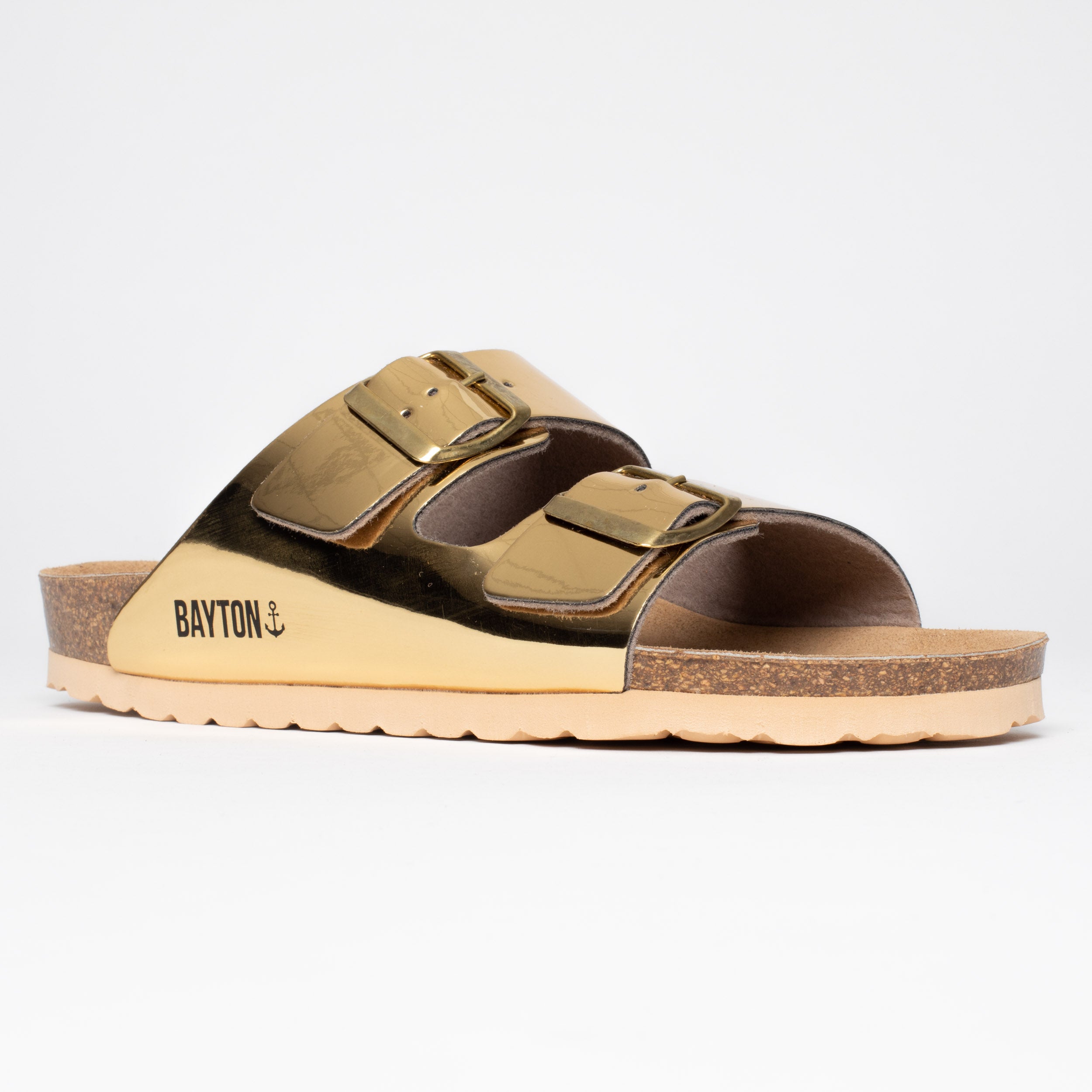 Atlas Gold 2 Strap Sandals