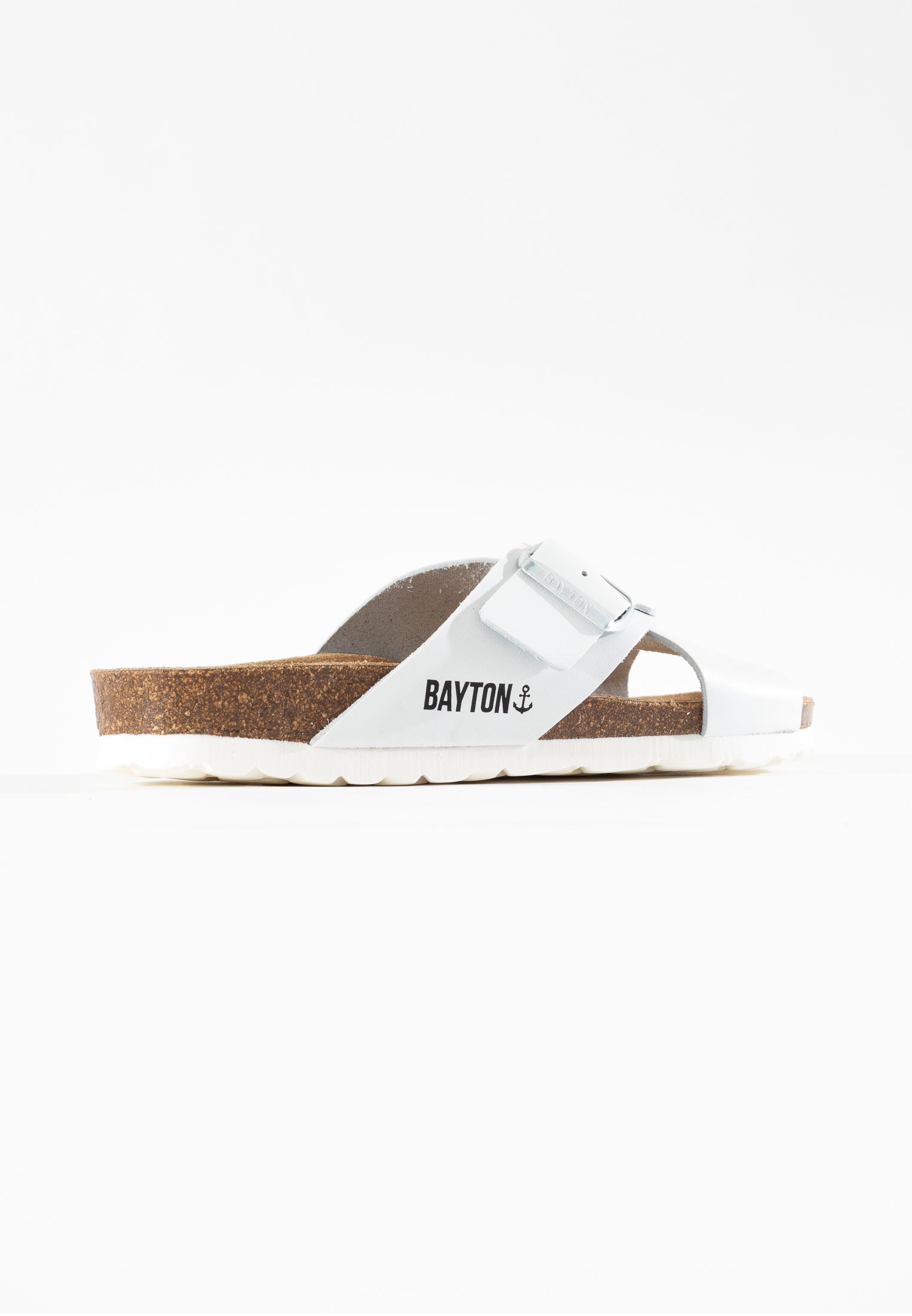 Era White 2 Strap Sandals