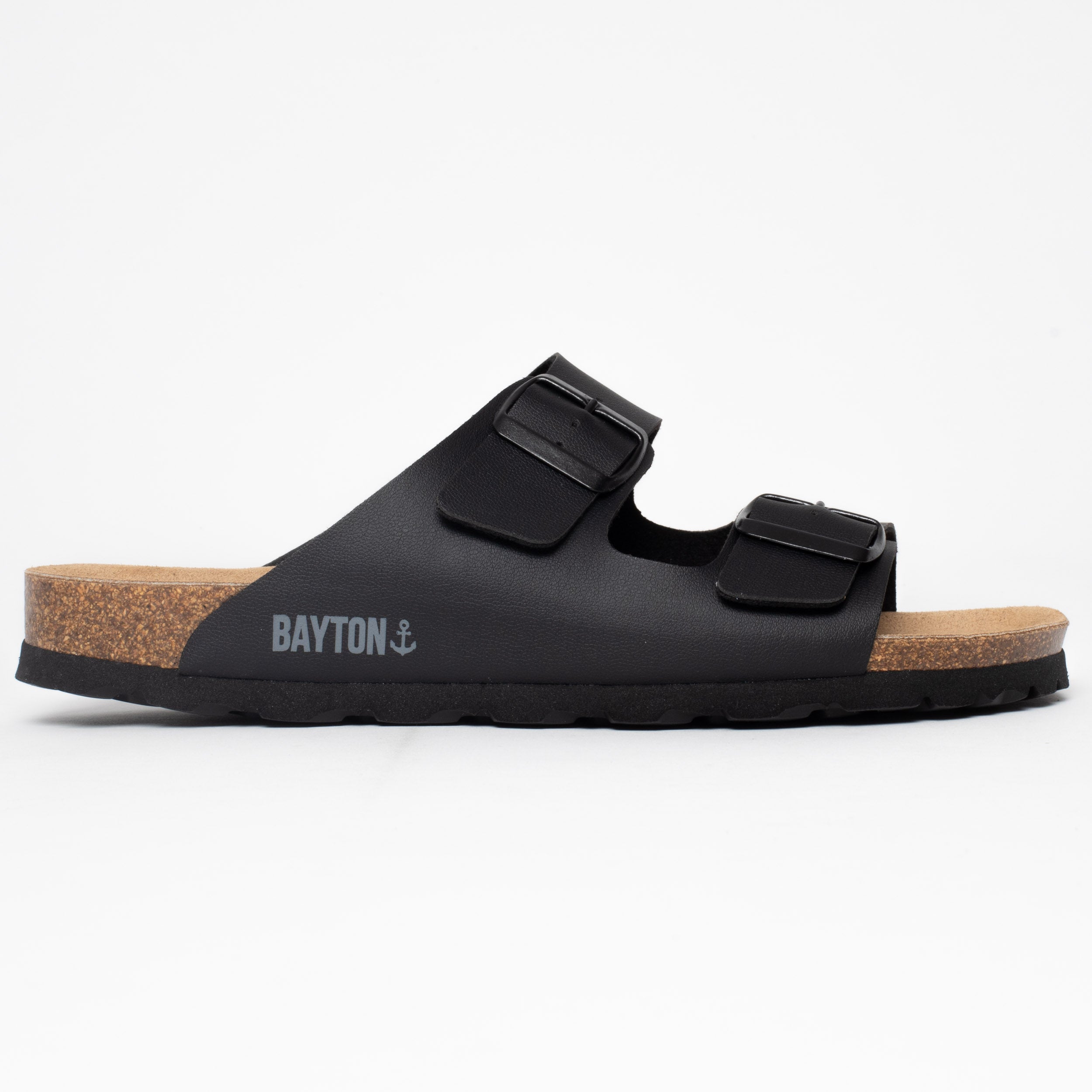 Sandalias Atlas 2 Correas Negro