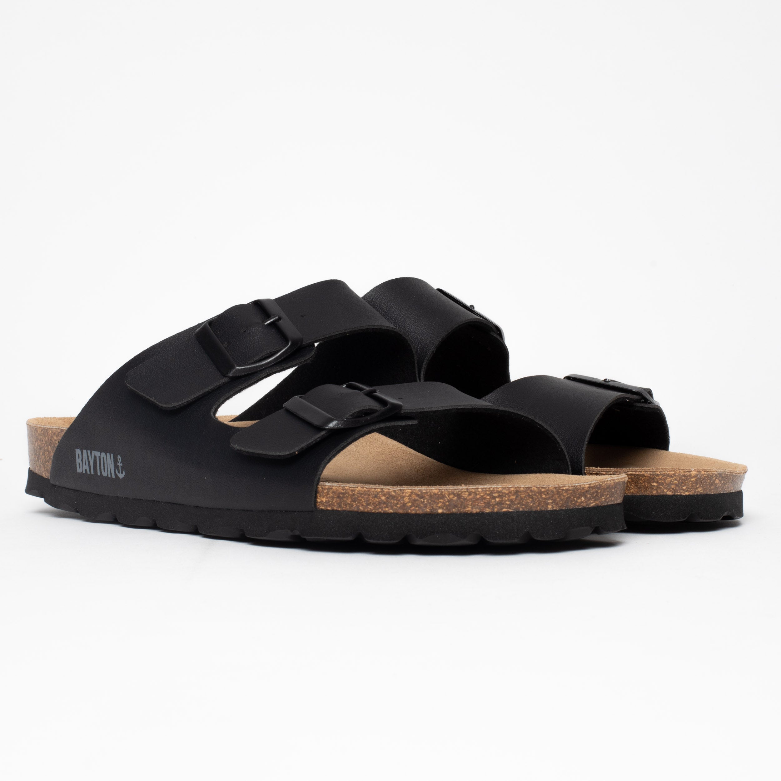 Atlas 2 Strap Sandals Black