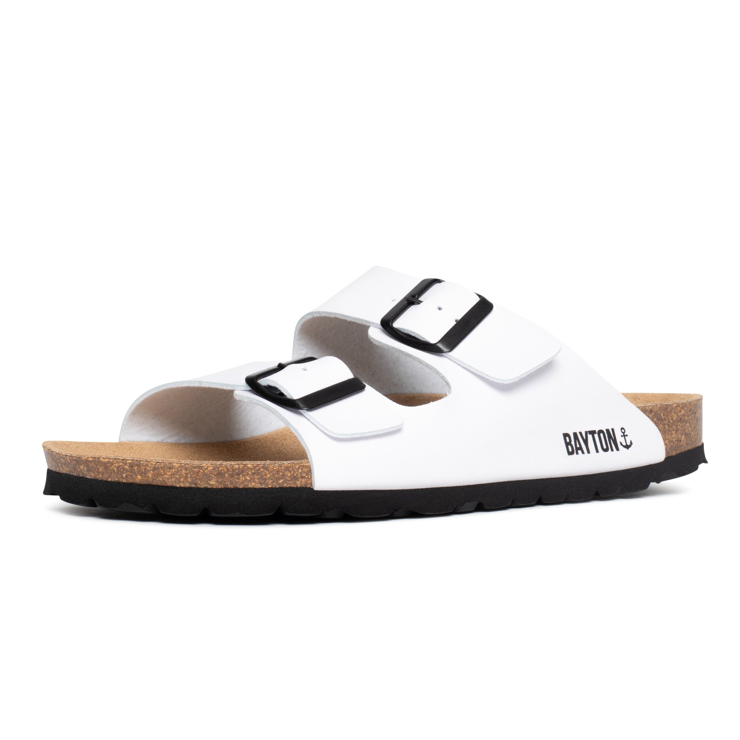 Sandalias Atlas 2 Tiras Blanco