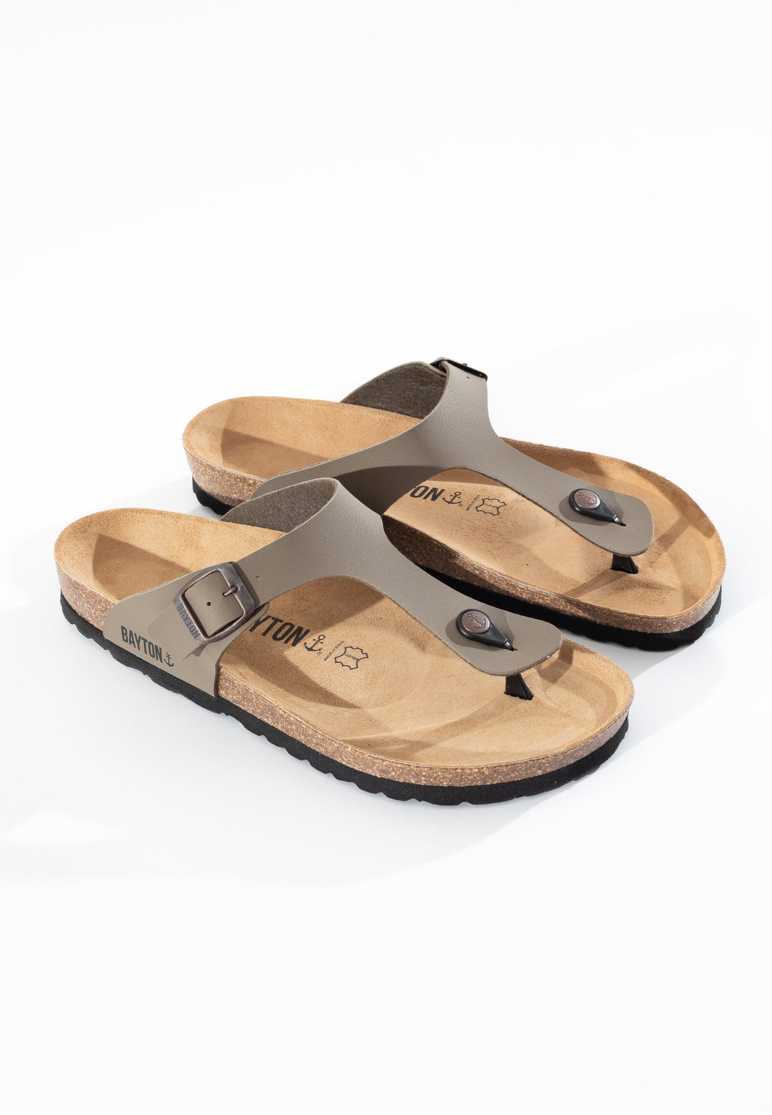 Mercury Toe Sandal Taupe