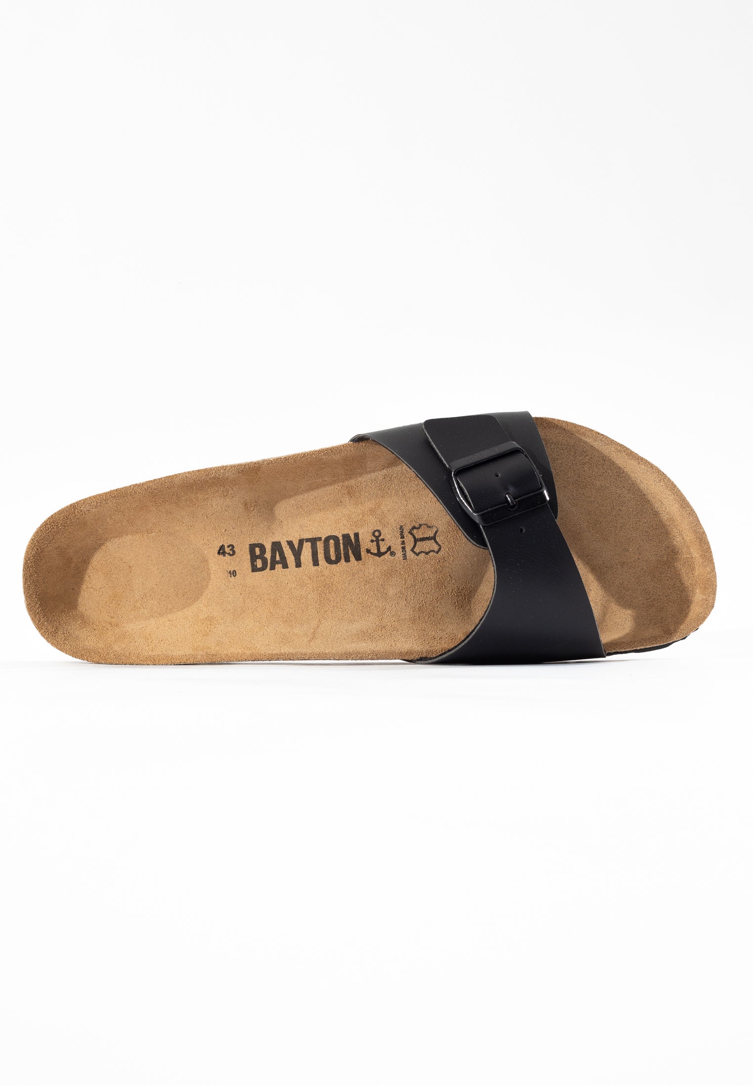 Zephyr 1 Strap Sandals Black