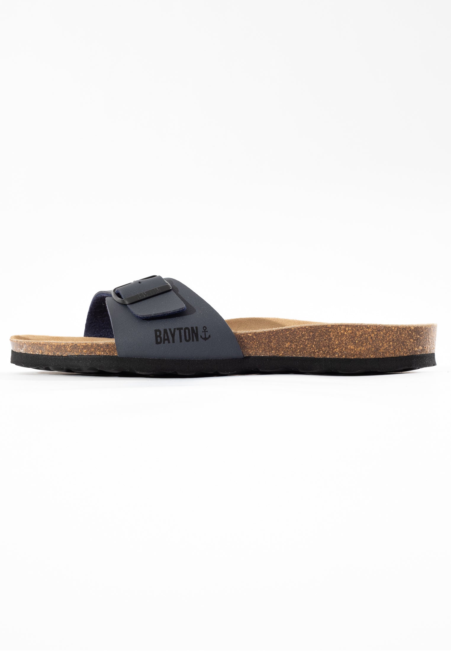 Zephyr Dark Navy Blue 1 Strap Sandals