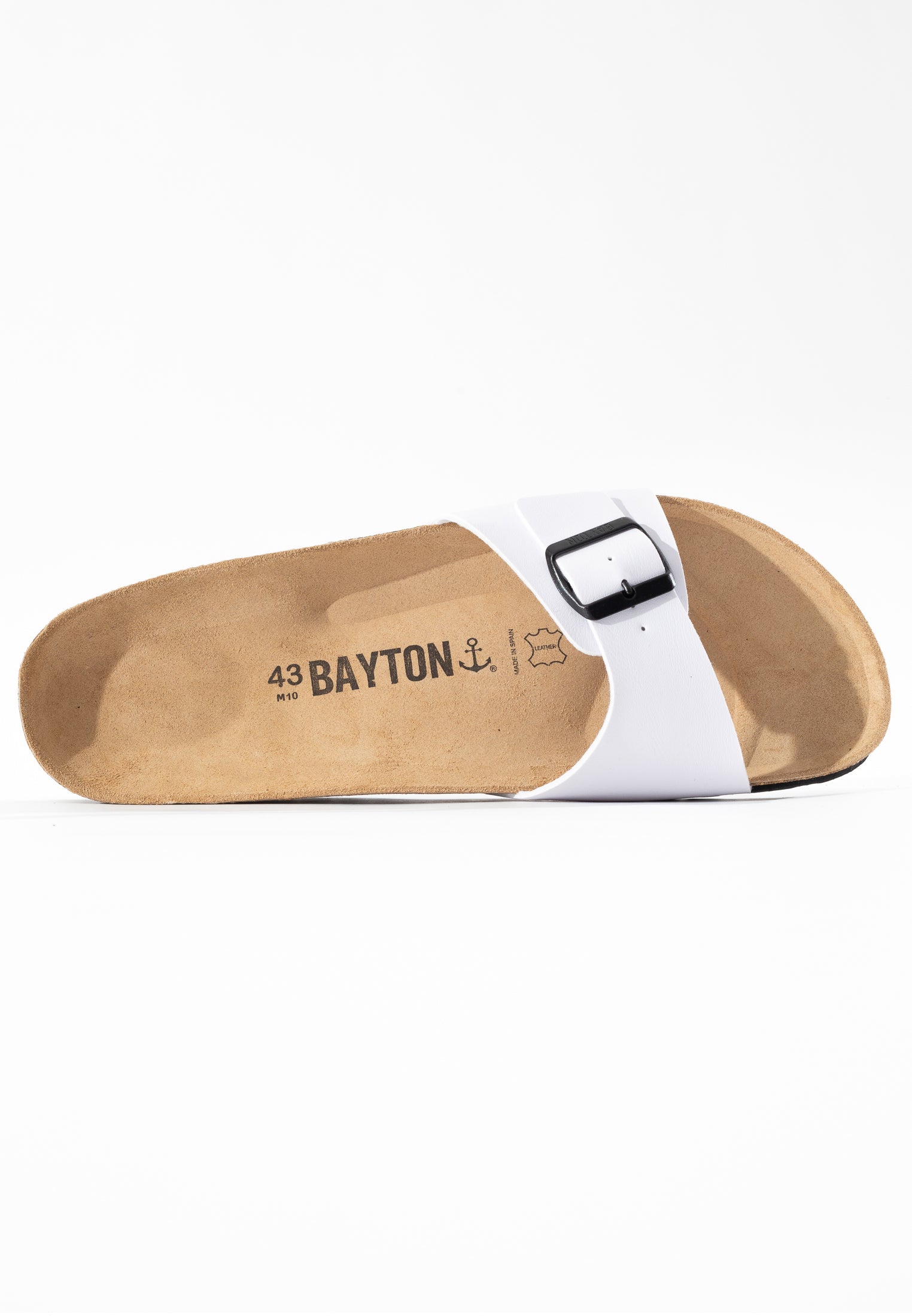 Zephyr 1 Strap Sandals White