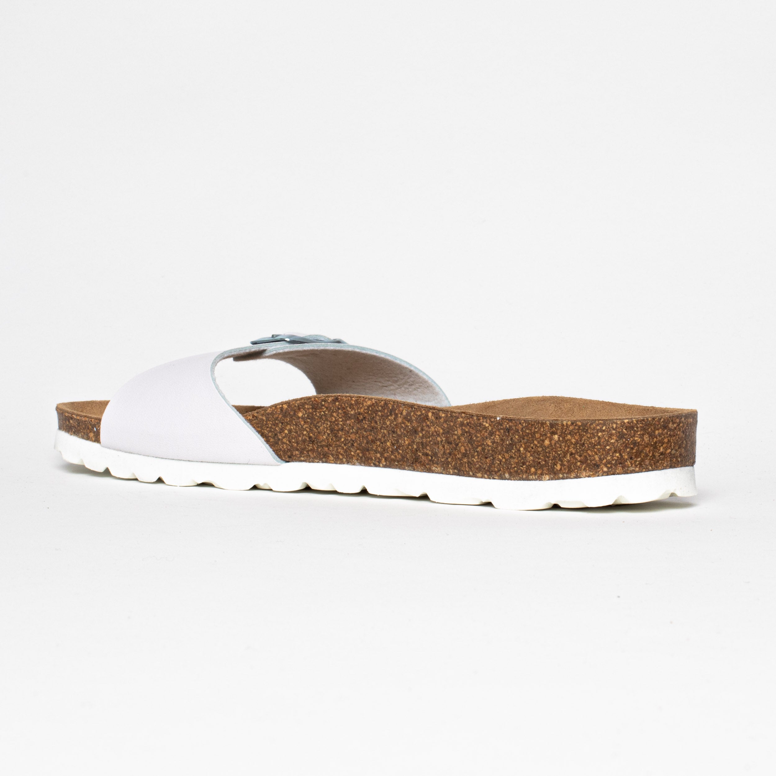 Zephyr 1 Strap Sandals White