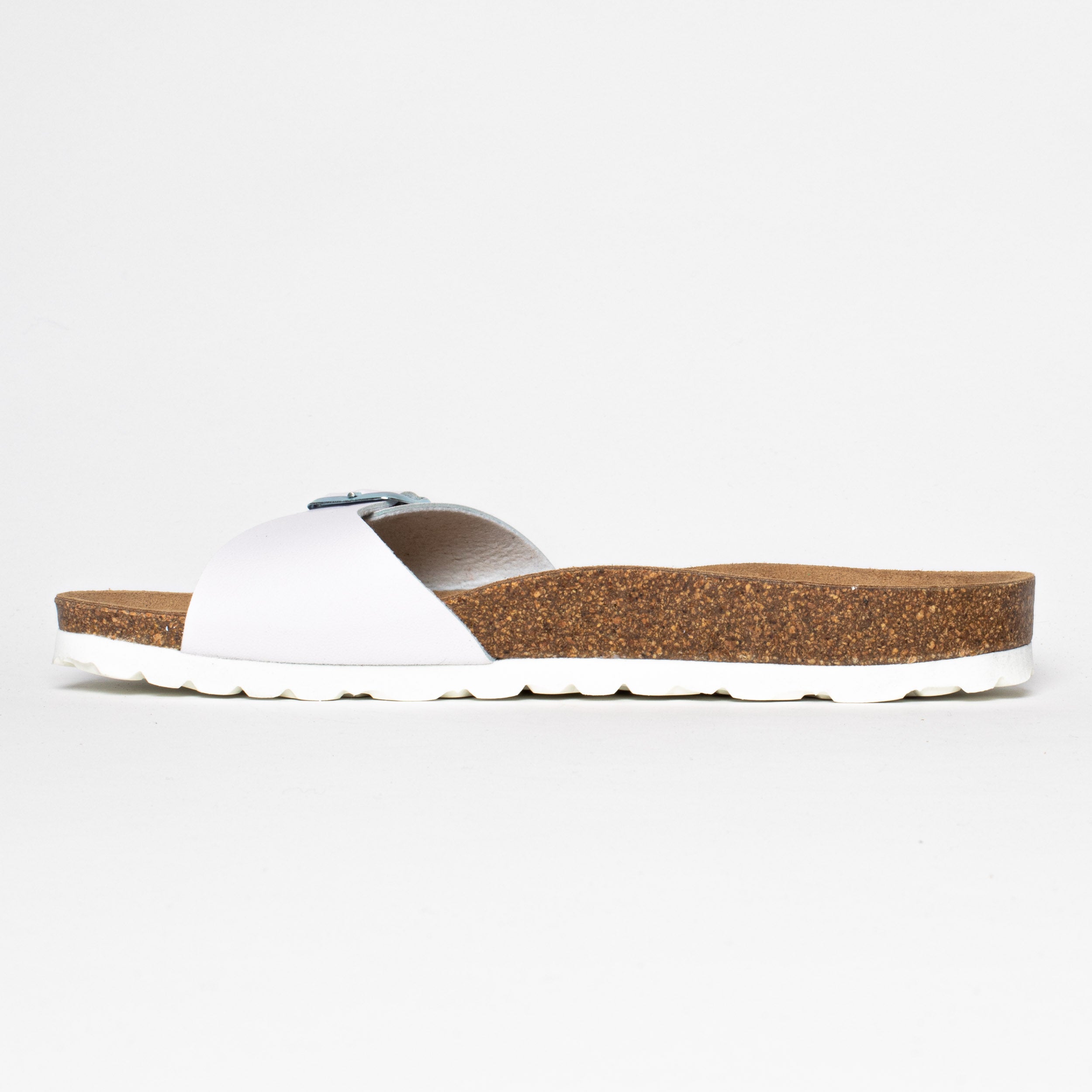 Zephyr 1 Strap Sandals White