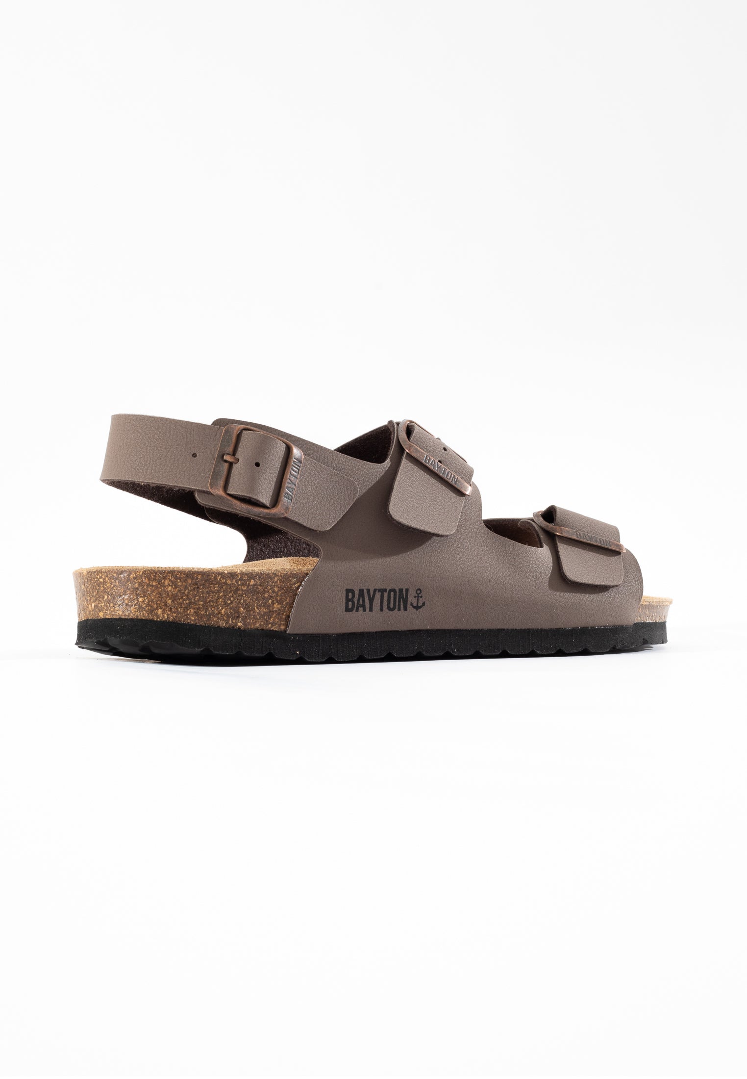 Achilles Brown Multi-Strap Sandals