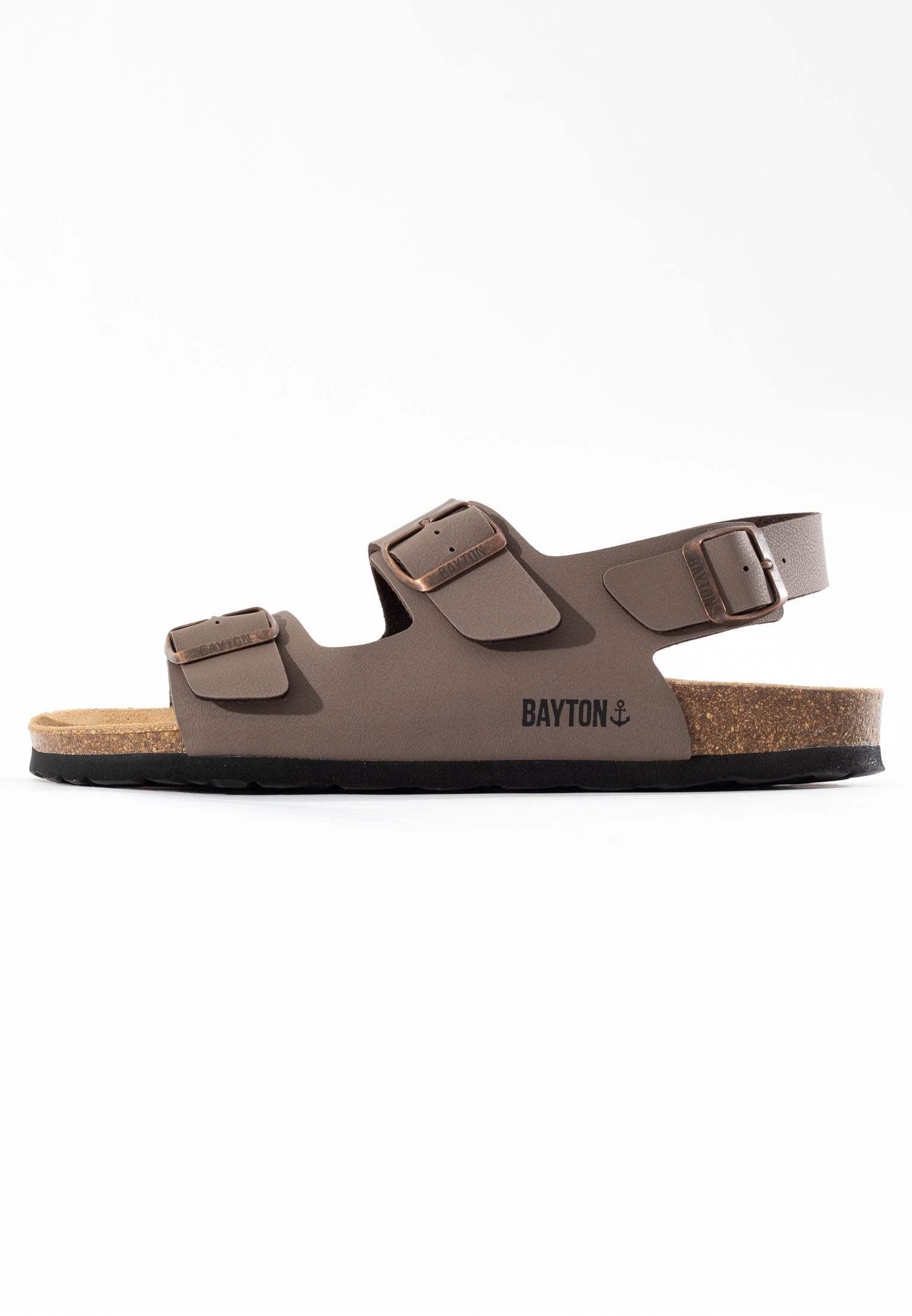 Achilles Brown Multi-Strap Sandals