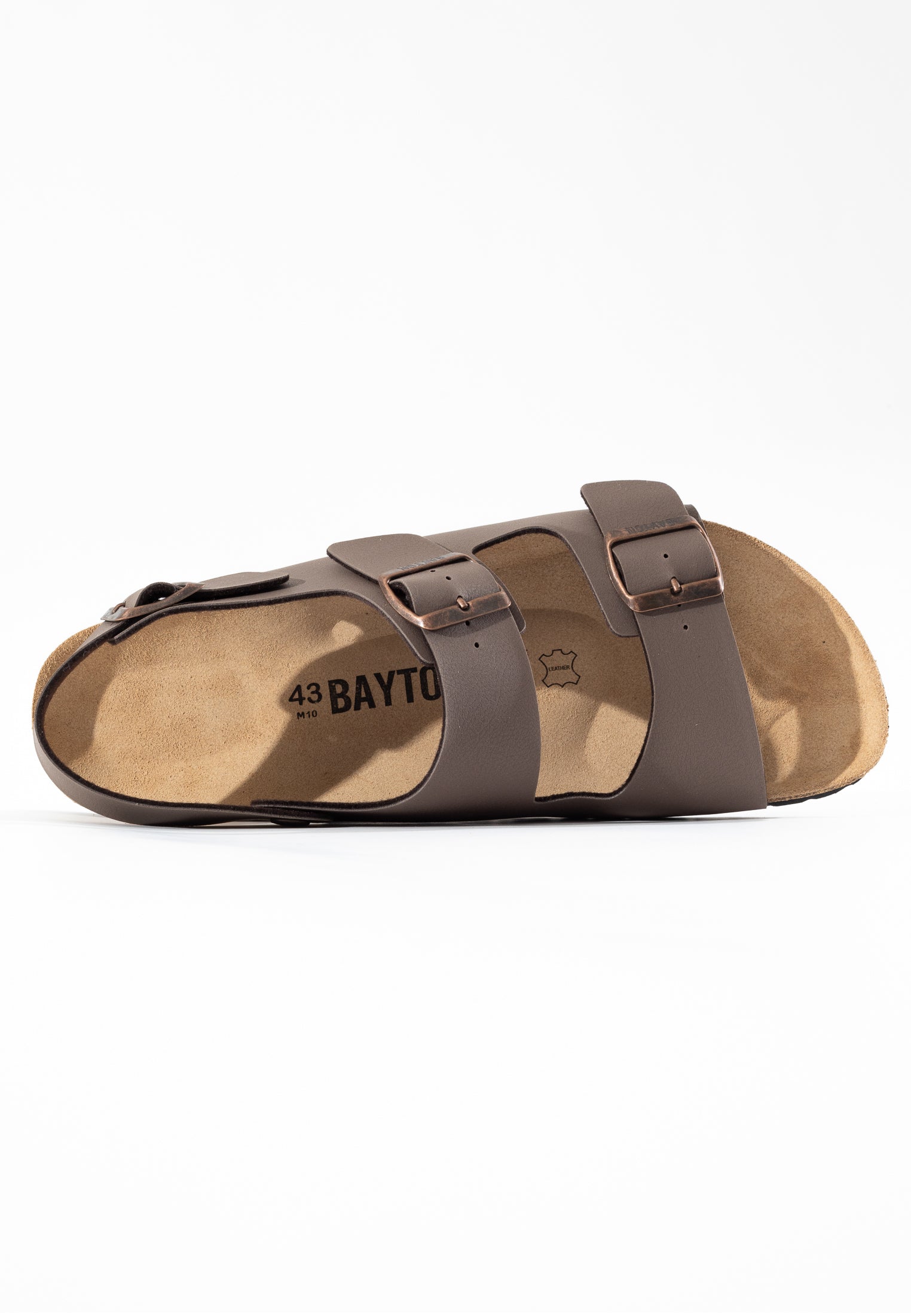 Achilles Brown Multi-Strap Sandals