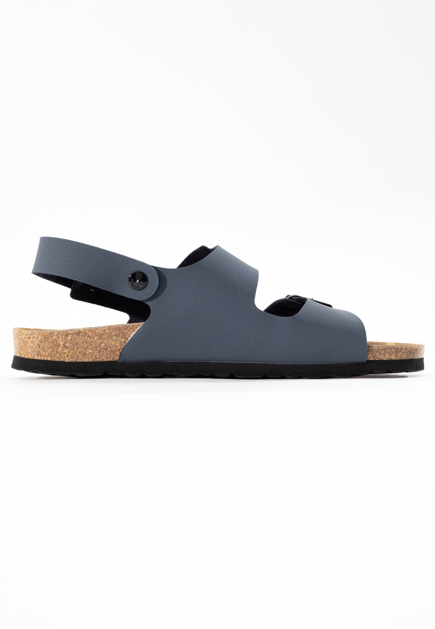 Achilles Navy Blue Multi-Strap Sandals