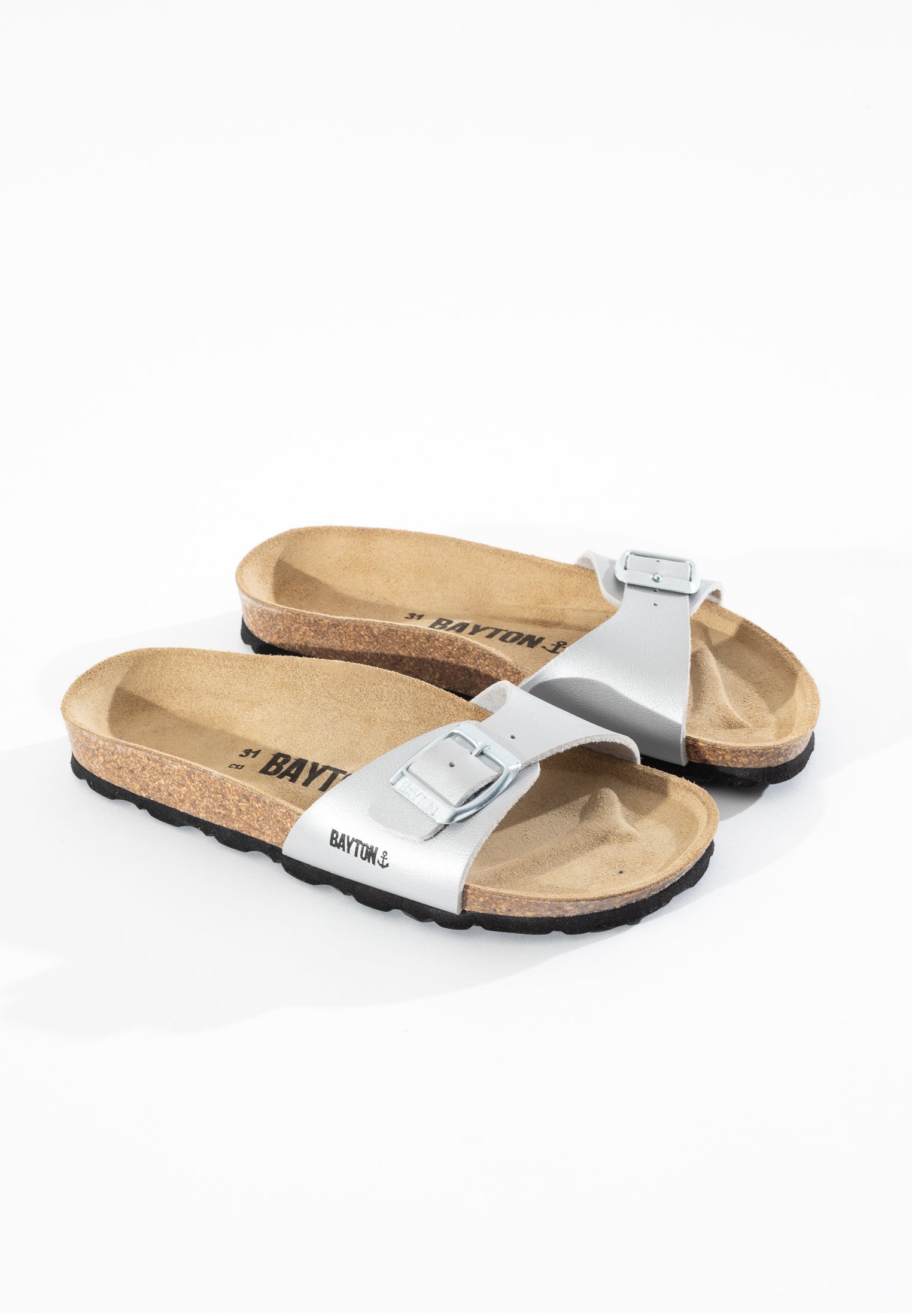 Zephyr Silver Sandals