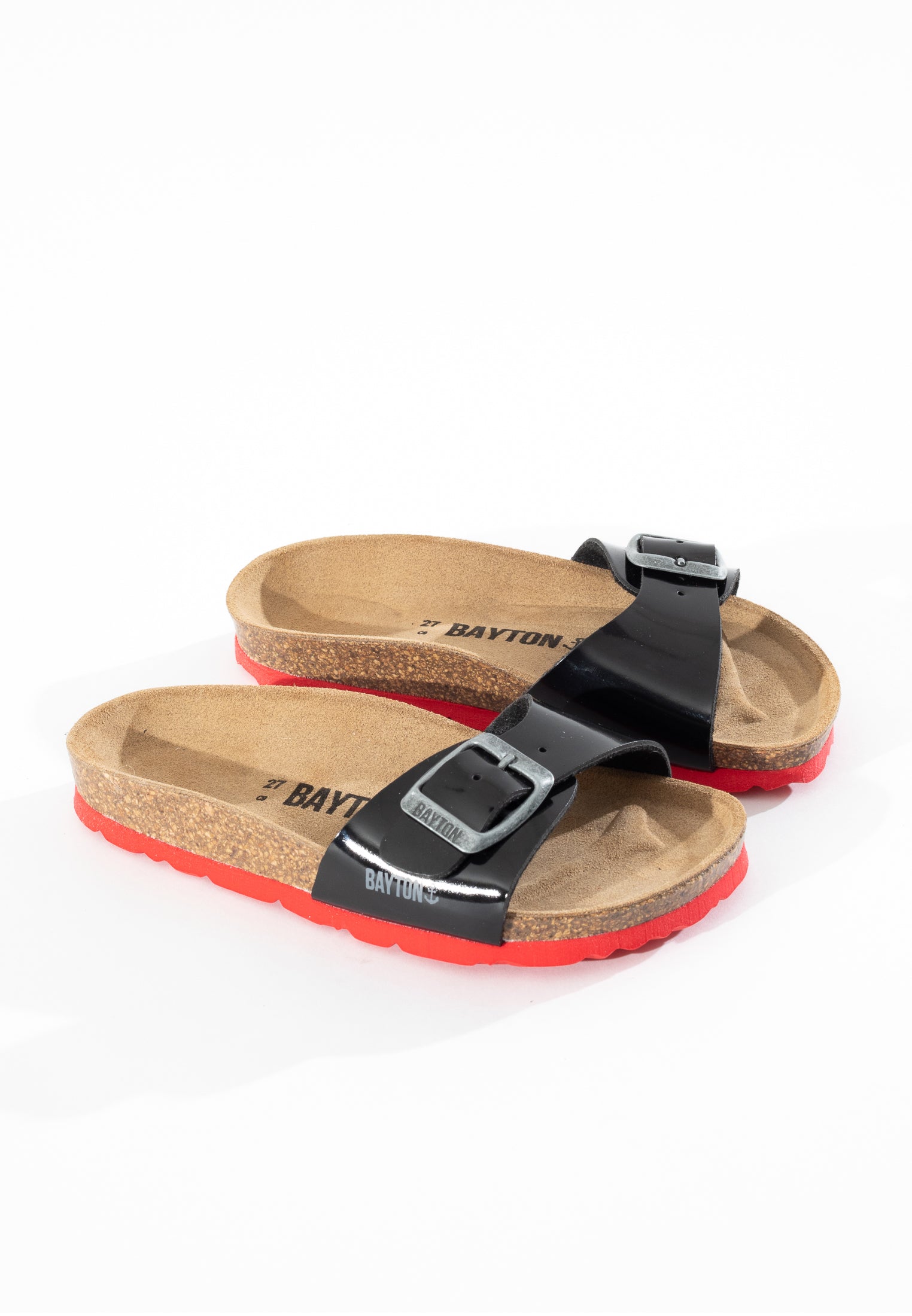 Zephyr 1 Strap Sandals Black