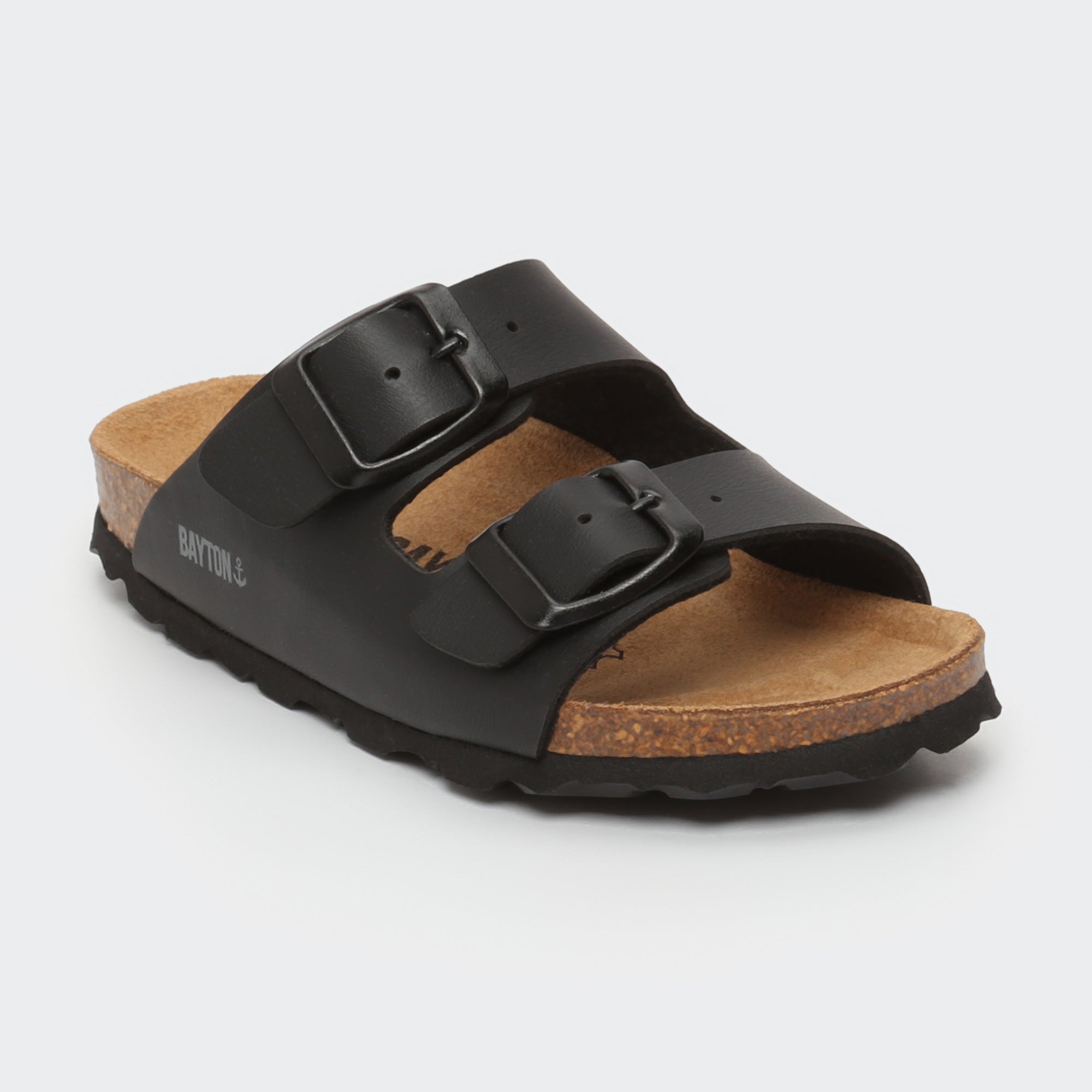 Sandalias Atlas 2 Correas Negro