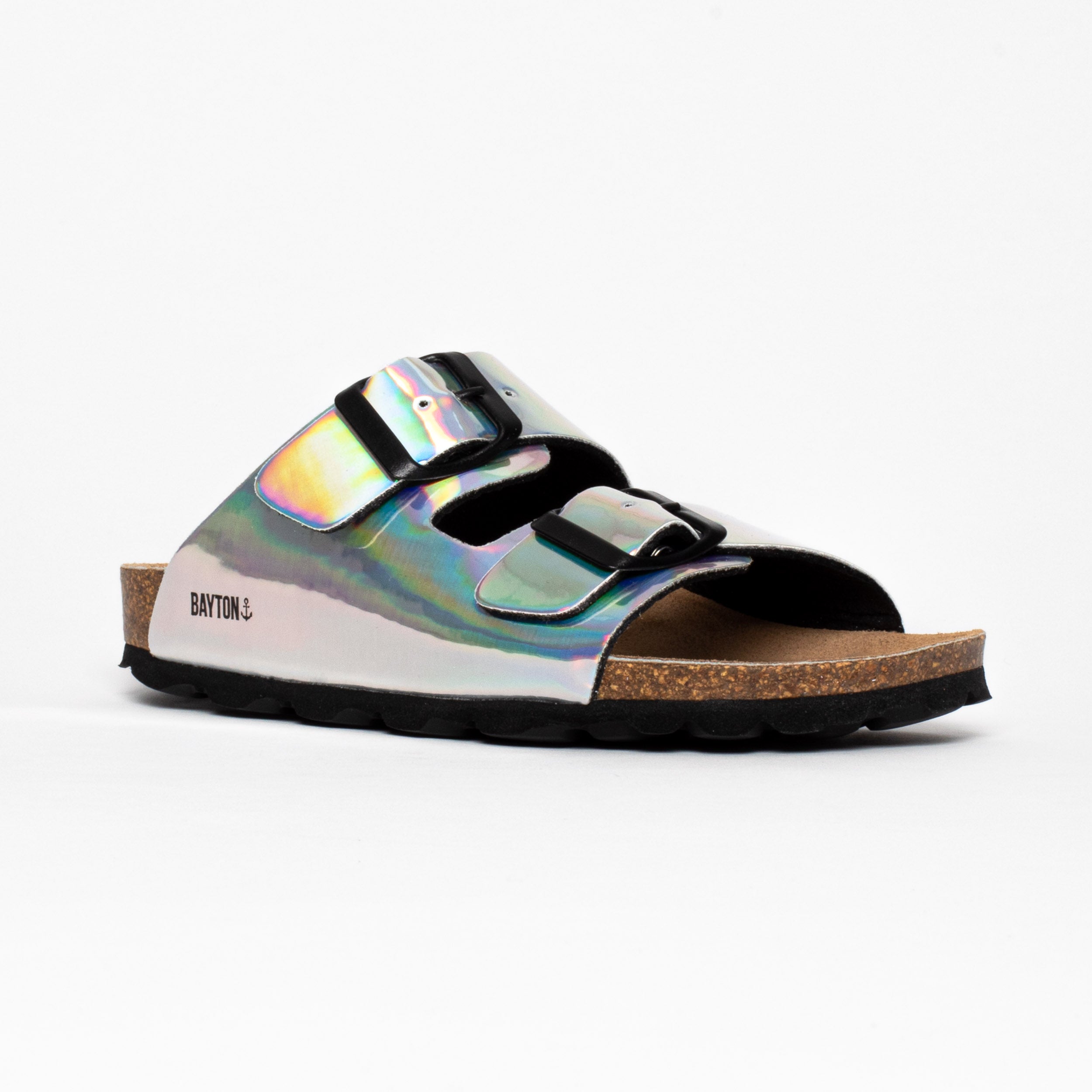 Atlas 2 Straps Silver Sandals