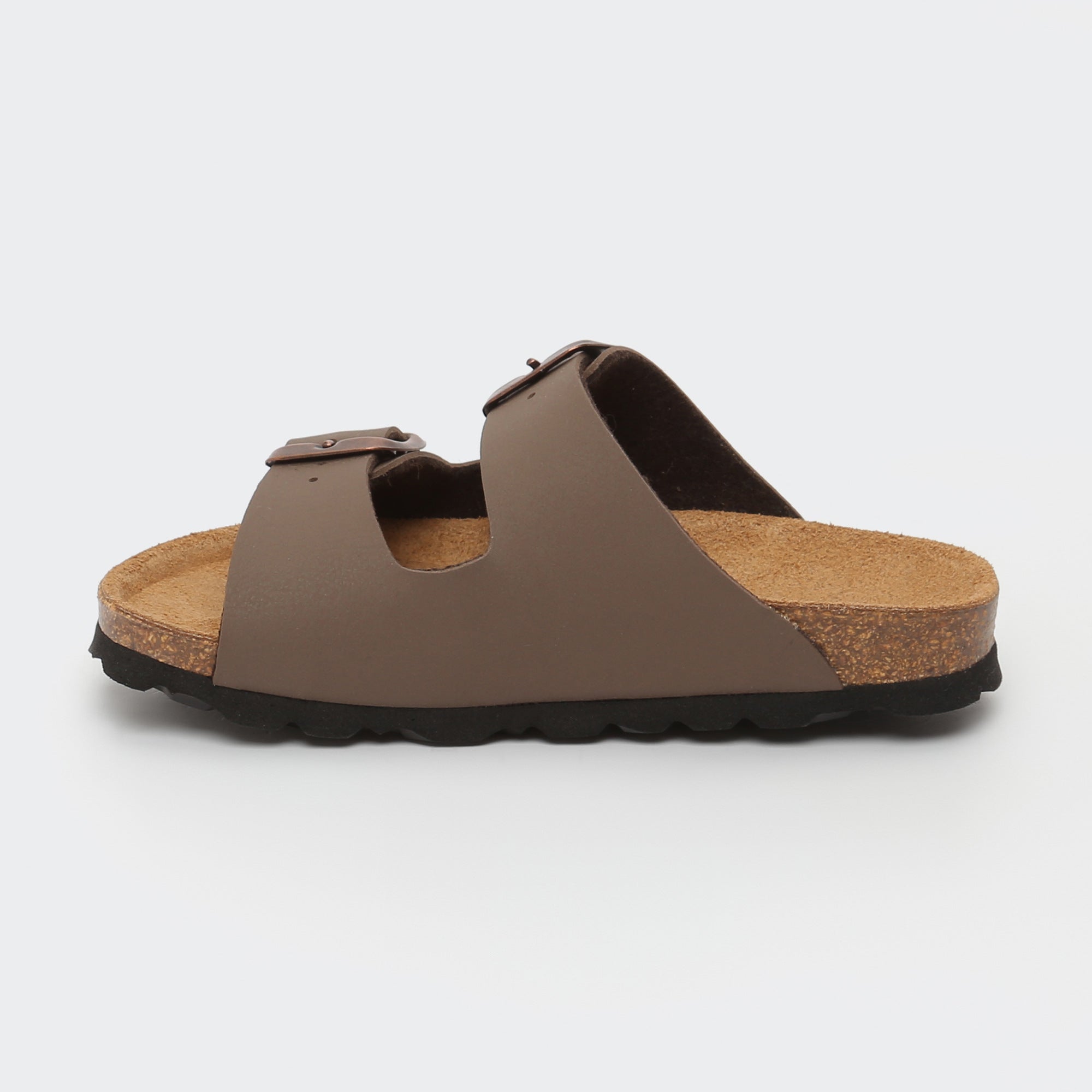 Taupe Atlas Sandals