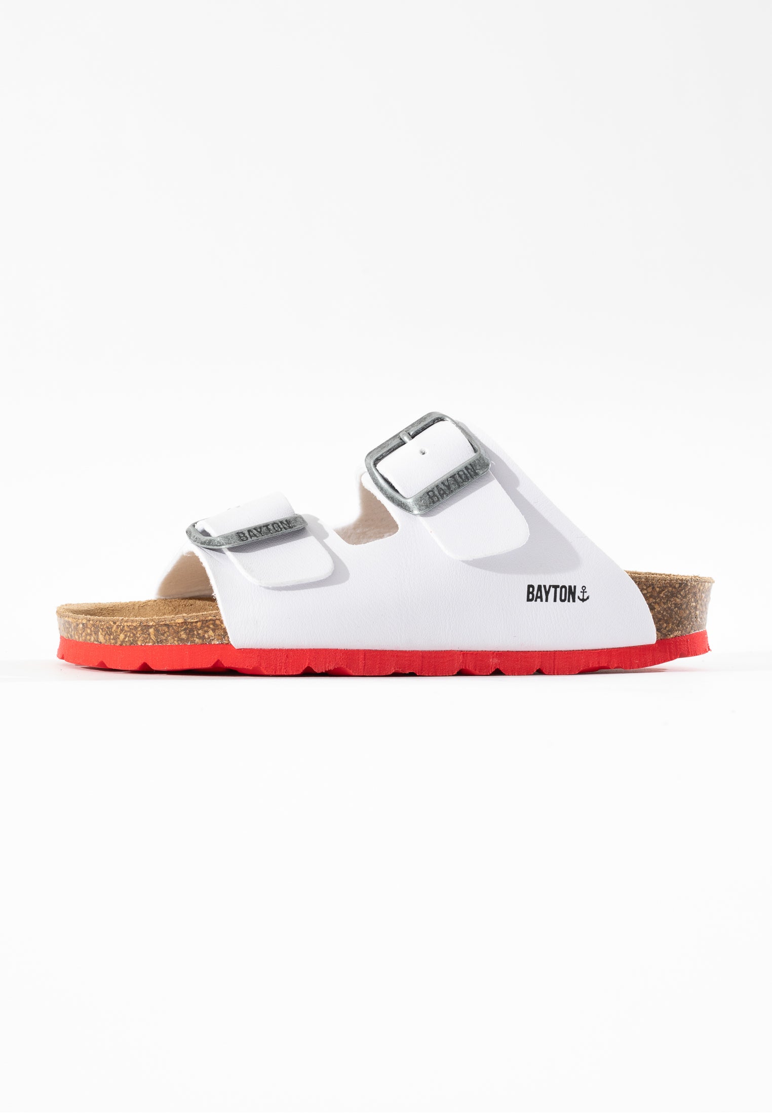 Sandalias Atlas 2 Tiras Blanco