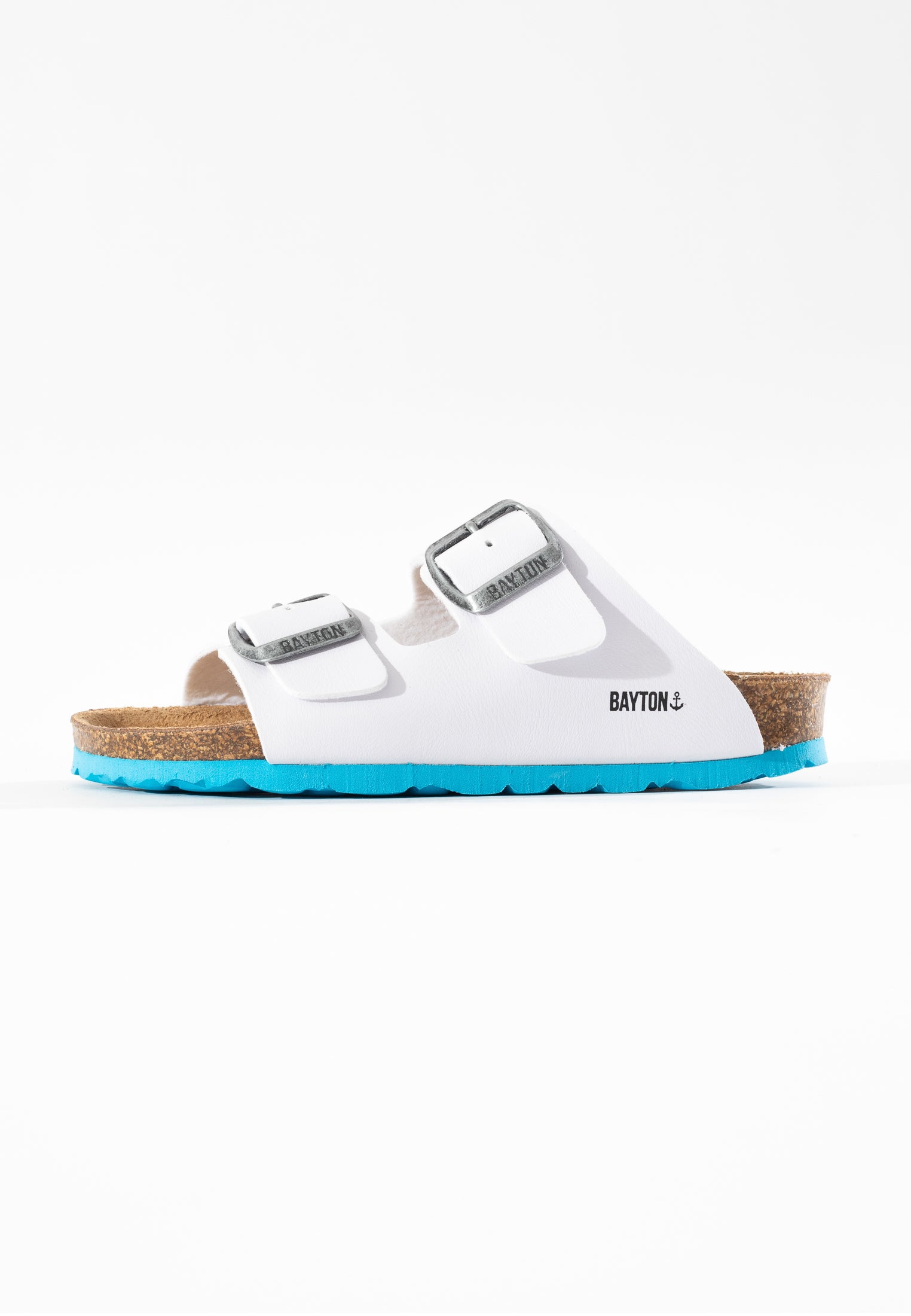 Sandalias Atlas 2 Tiras Blanco