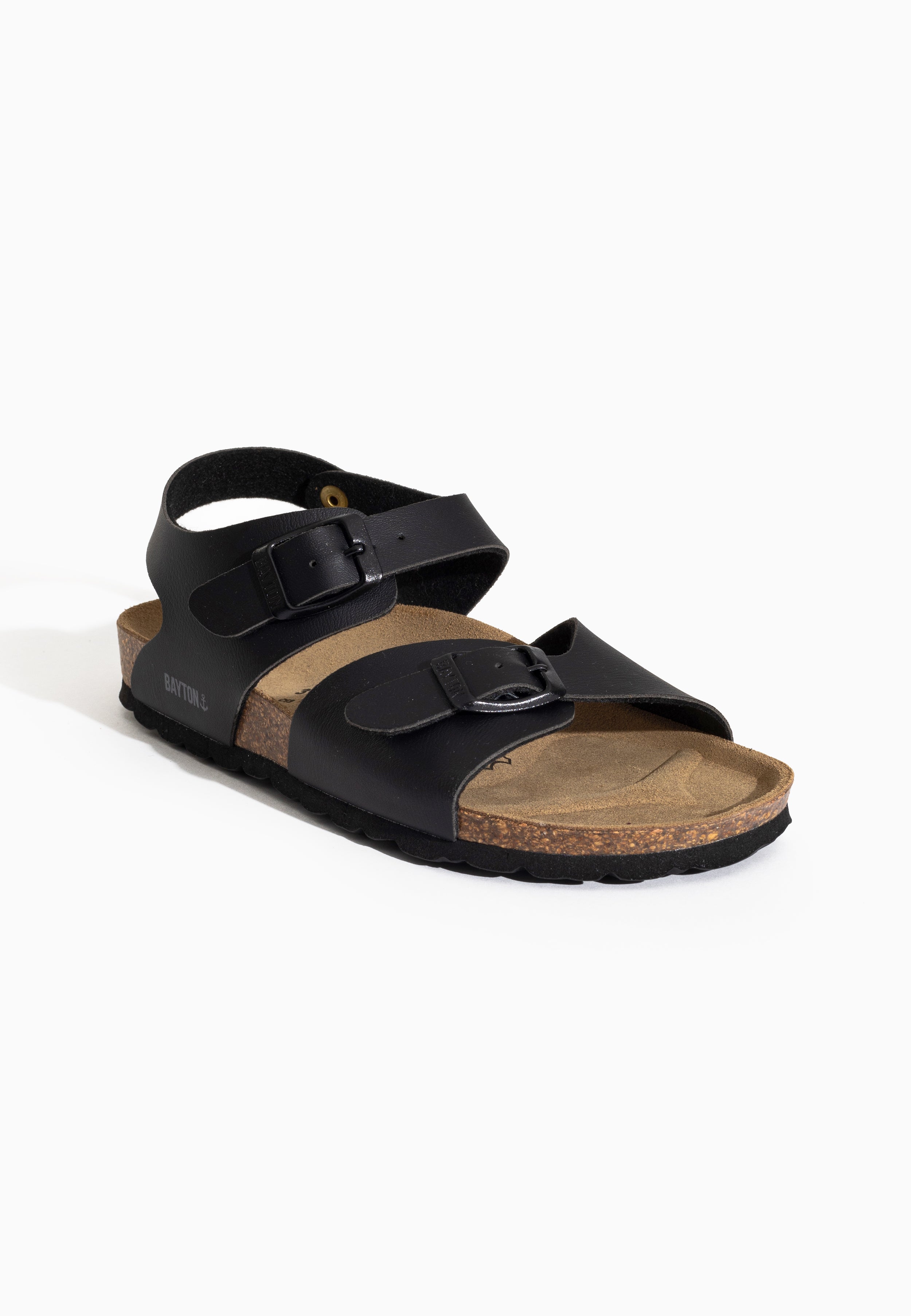 Pegase Black Sandals