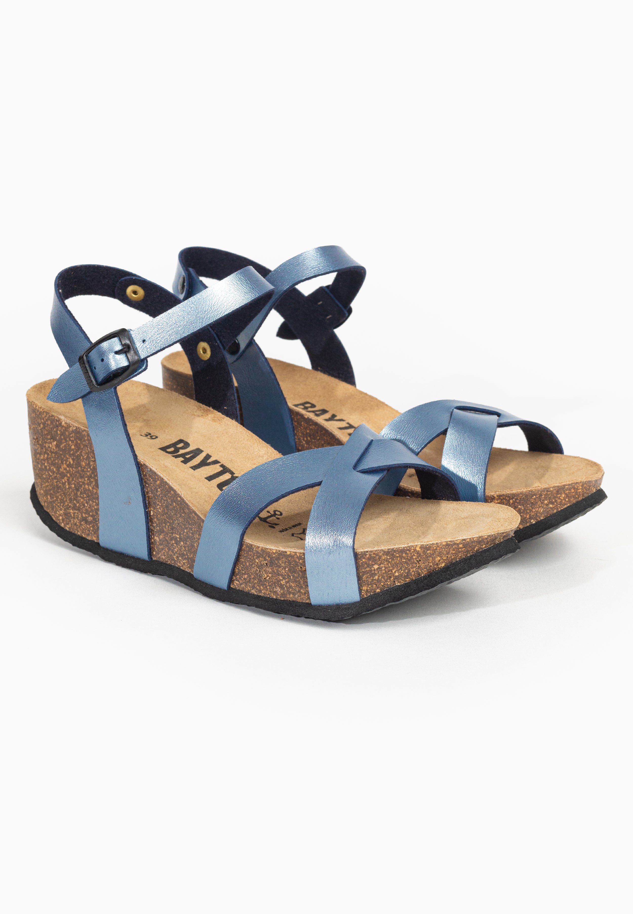 Venus Blue Wedge and Semi-Wedge Sandals