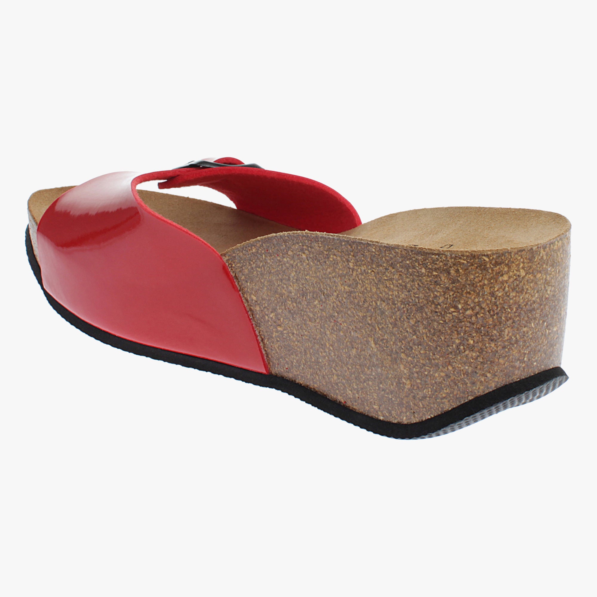 Luna Red Wedge and Semi-Wedge Sandals