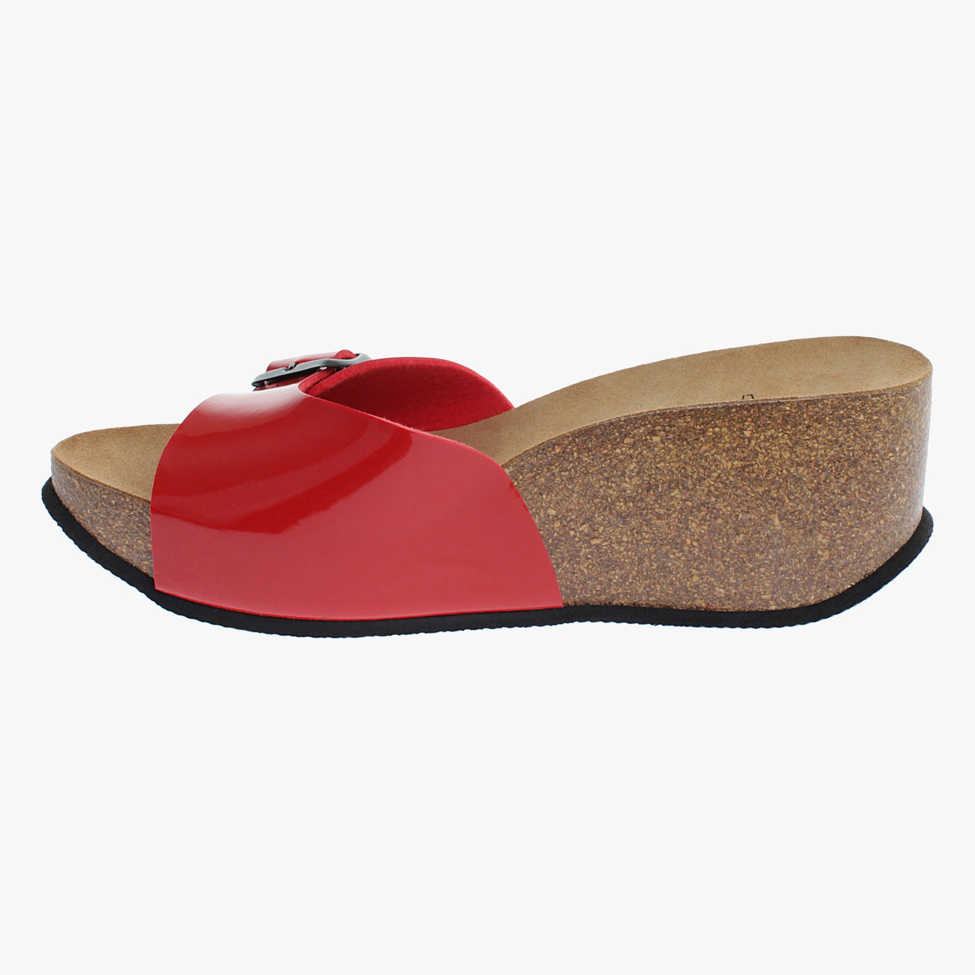 Luna Red Wedge and Semi-Wedge Sandals