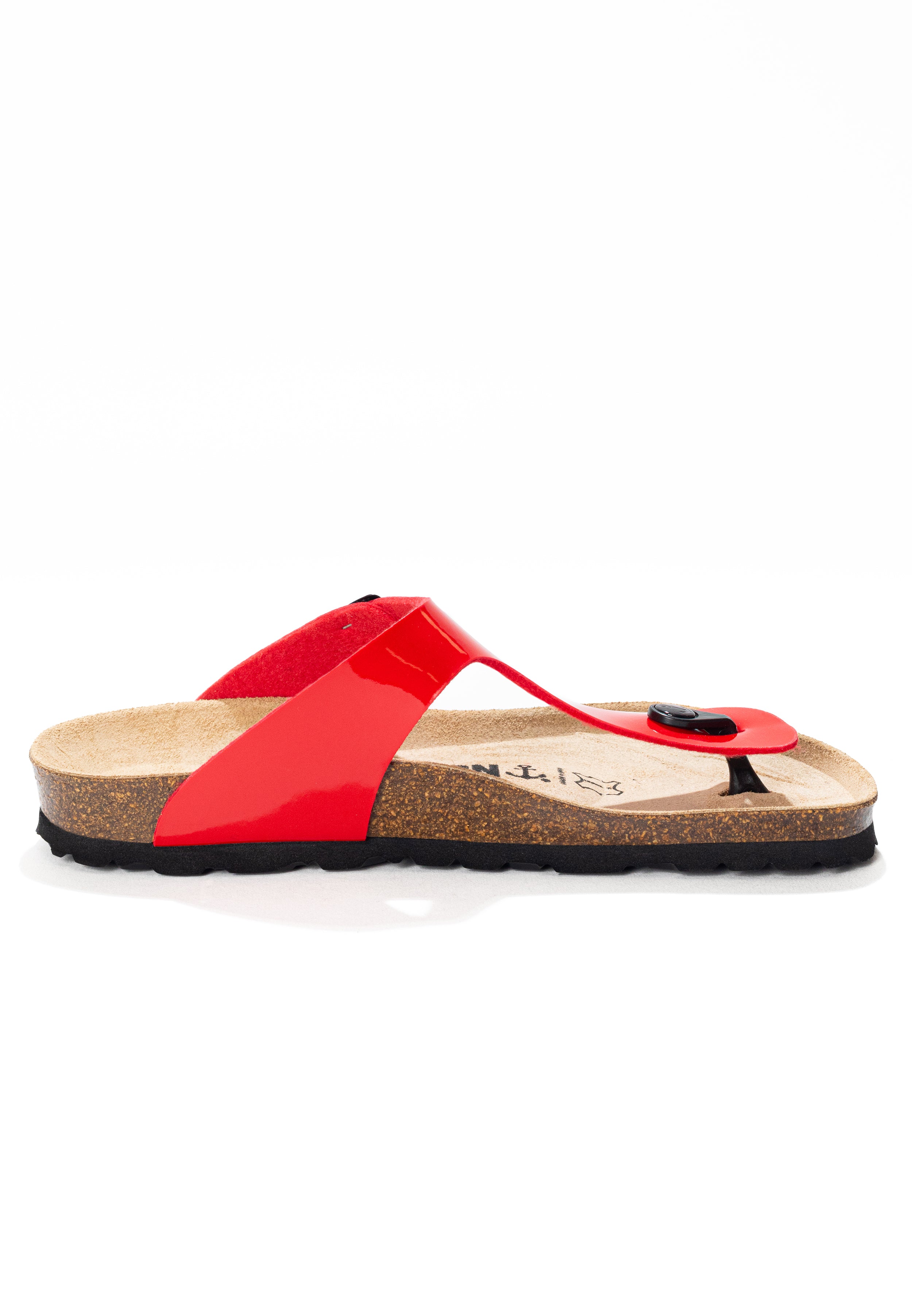 Mercury Red Open Toe Sandals