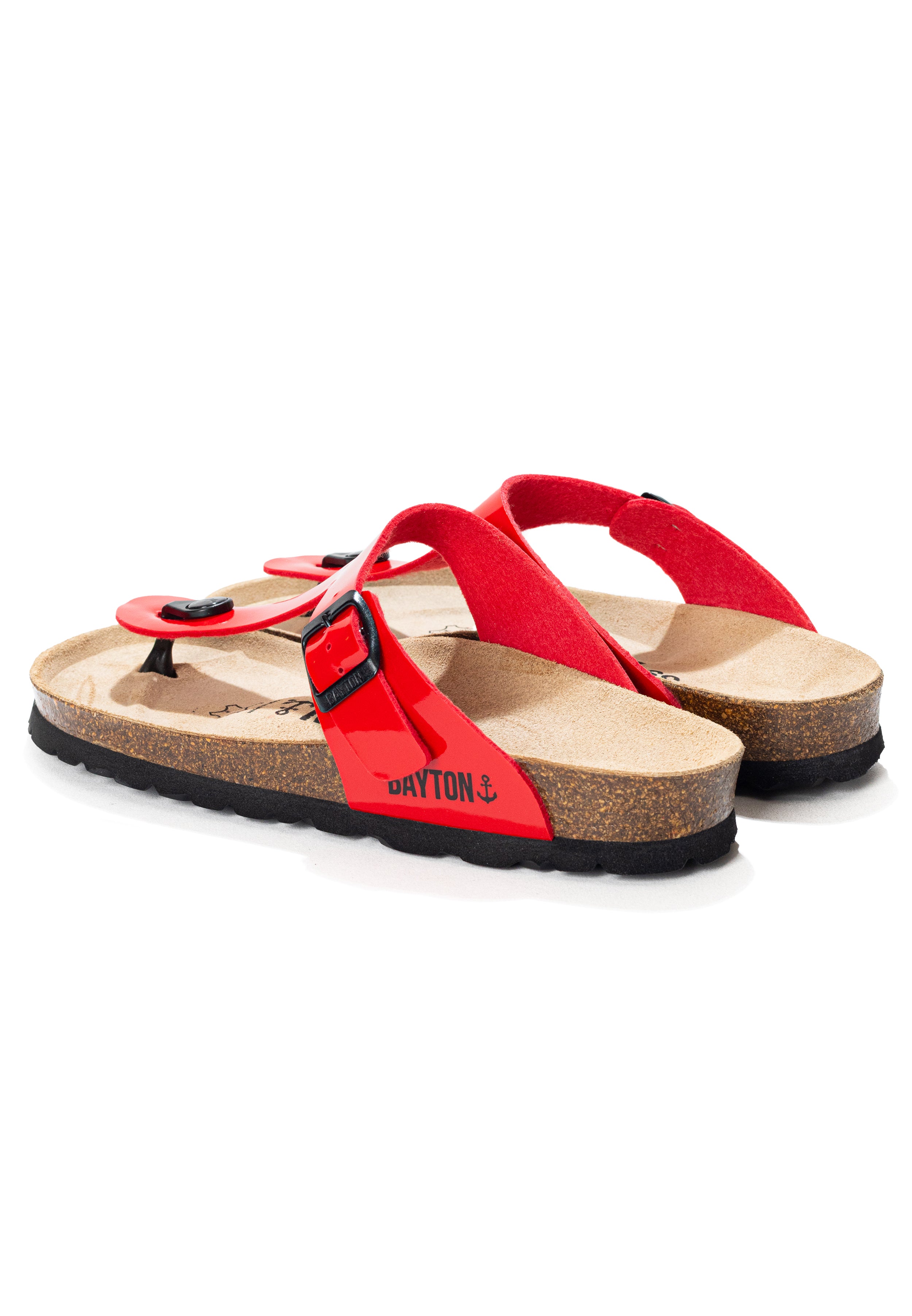 Mercury Red Open Toe Sandals