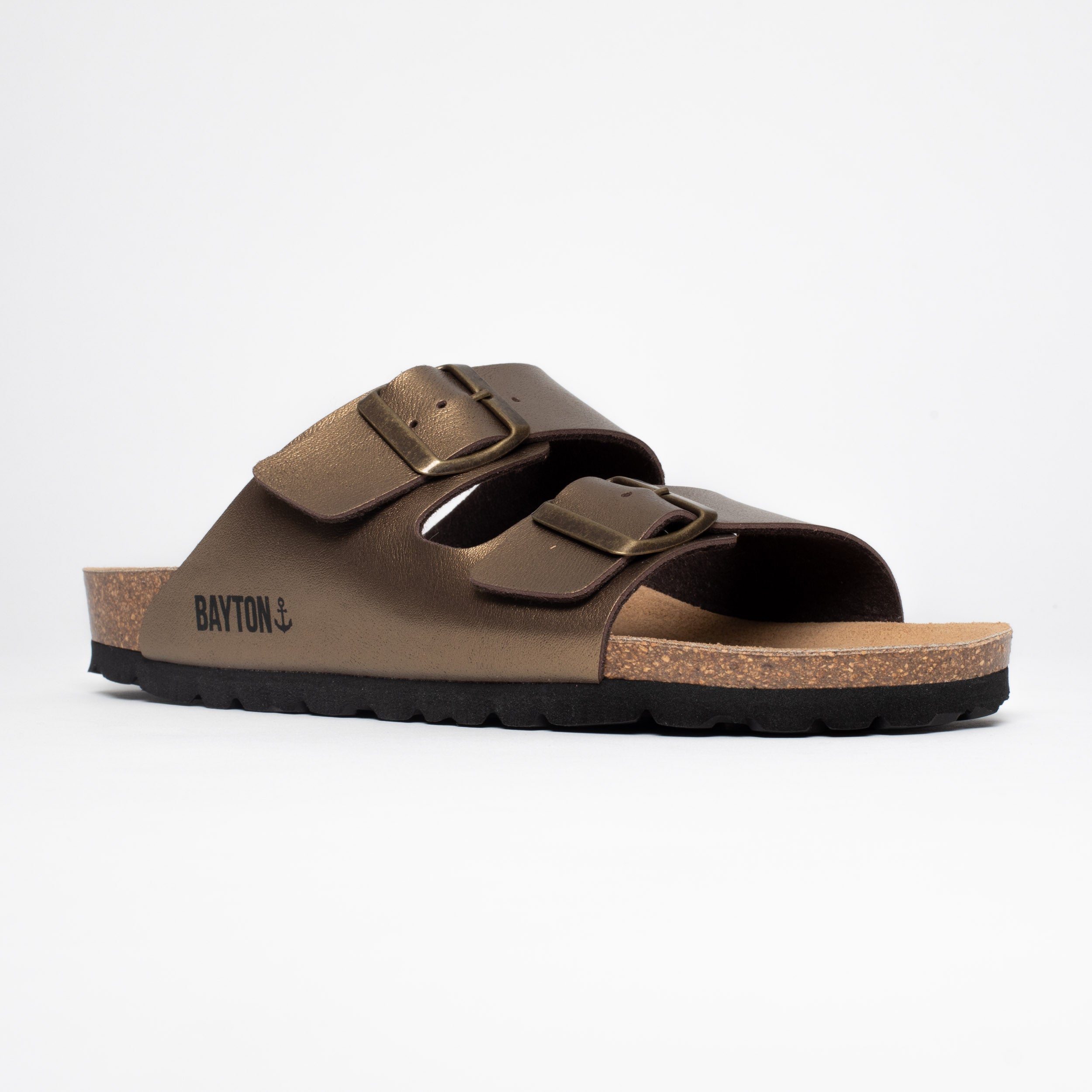 Atlas Bronze 2 Strap Sandals