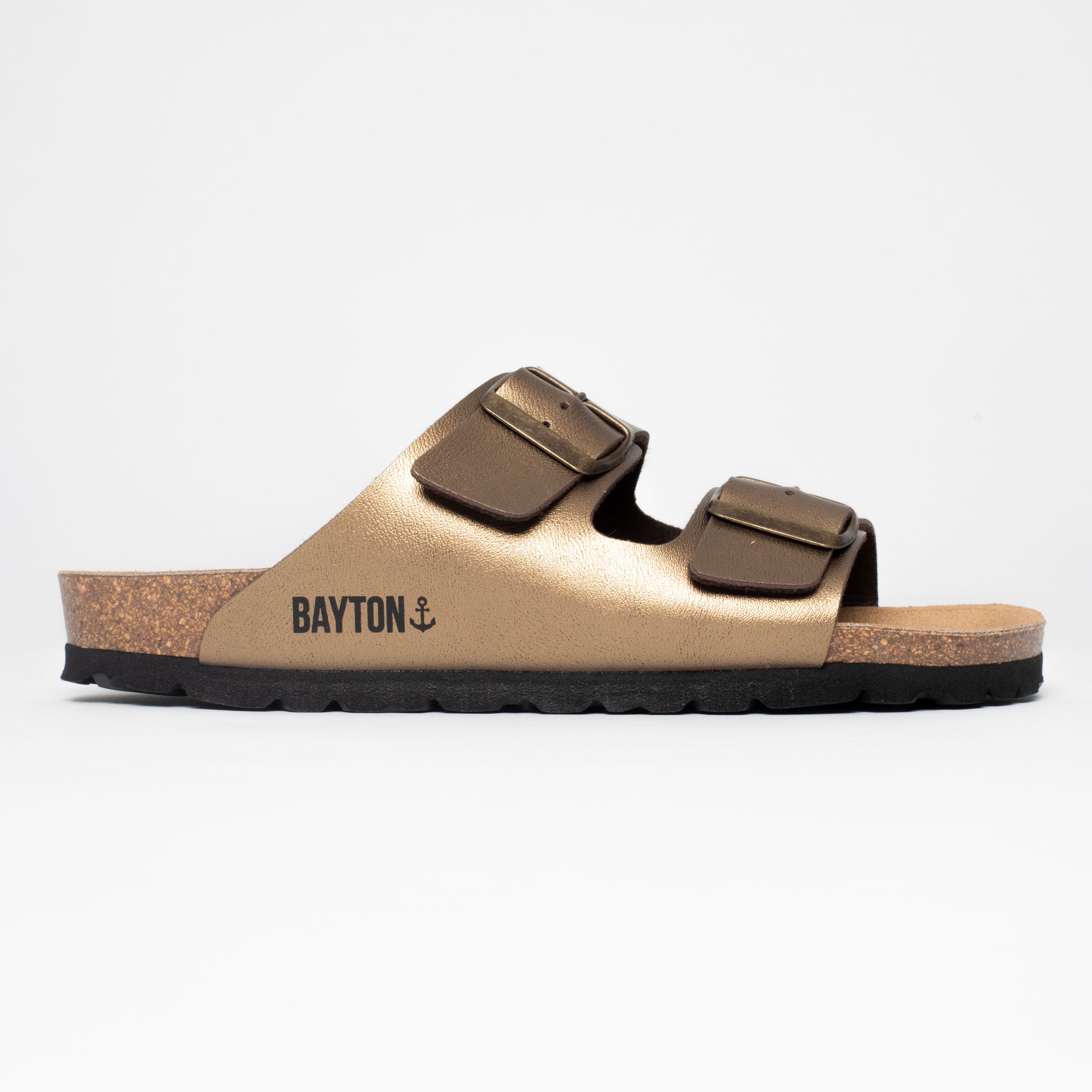 Atlas Bronze 2 Strap Sandals