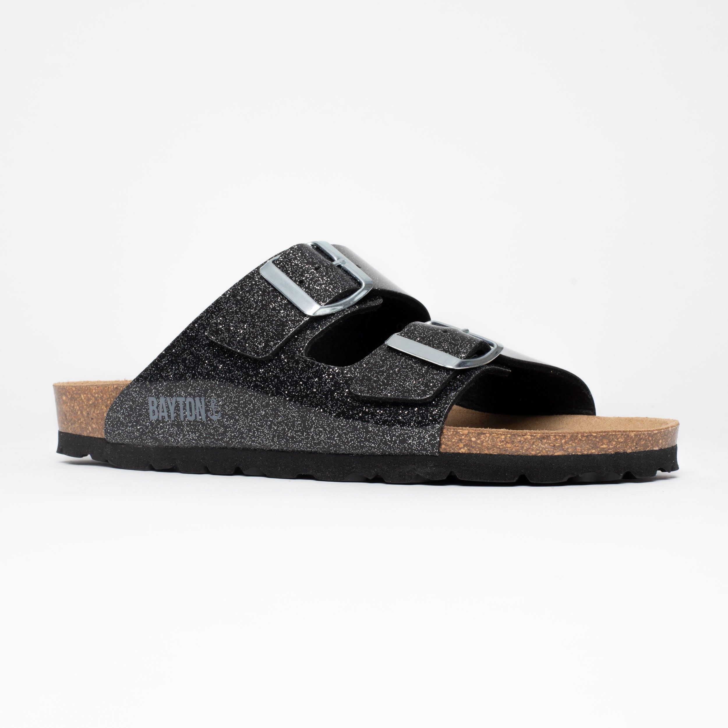 Sandalias Atlas 2 Correas Negro