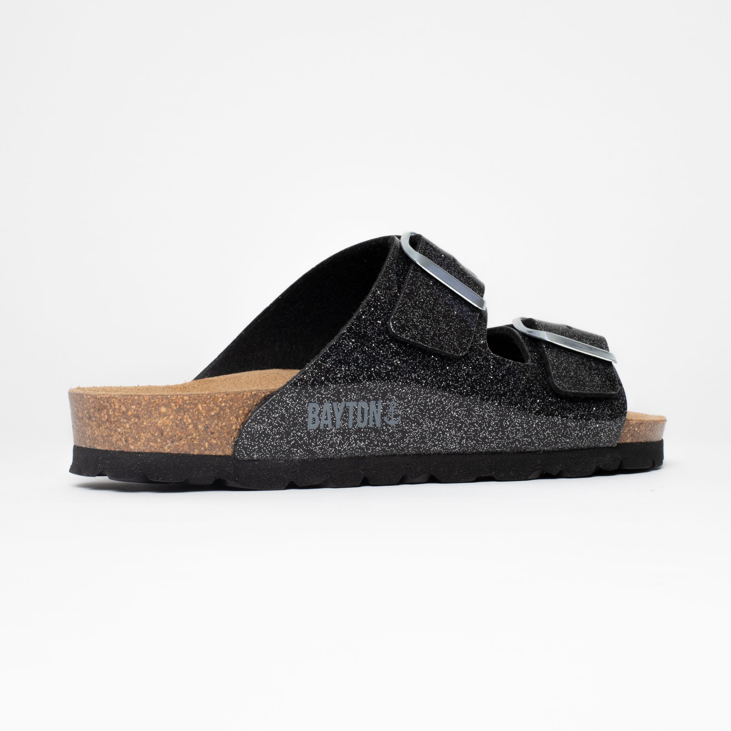 Sandalias Atlas 2 Correas Negro