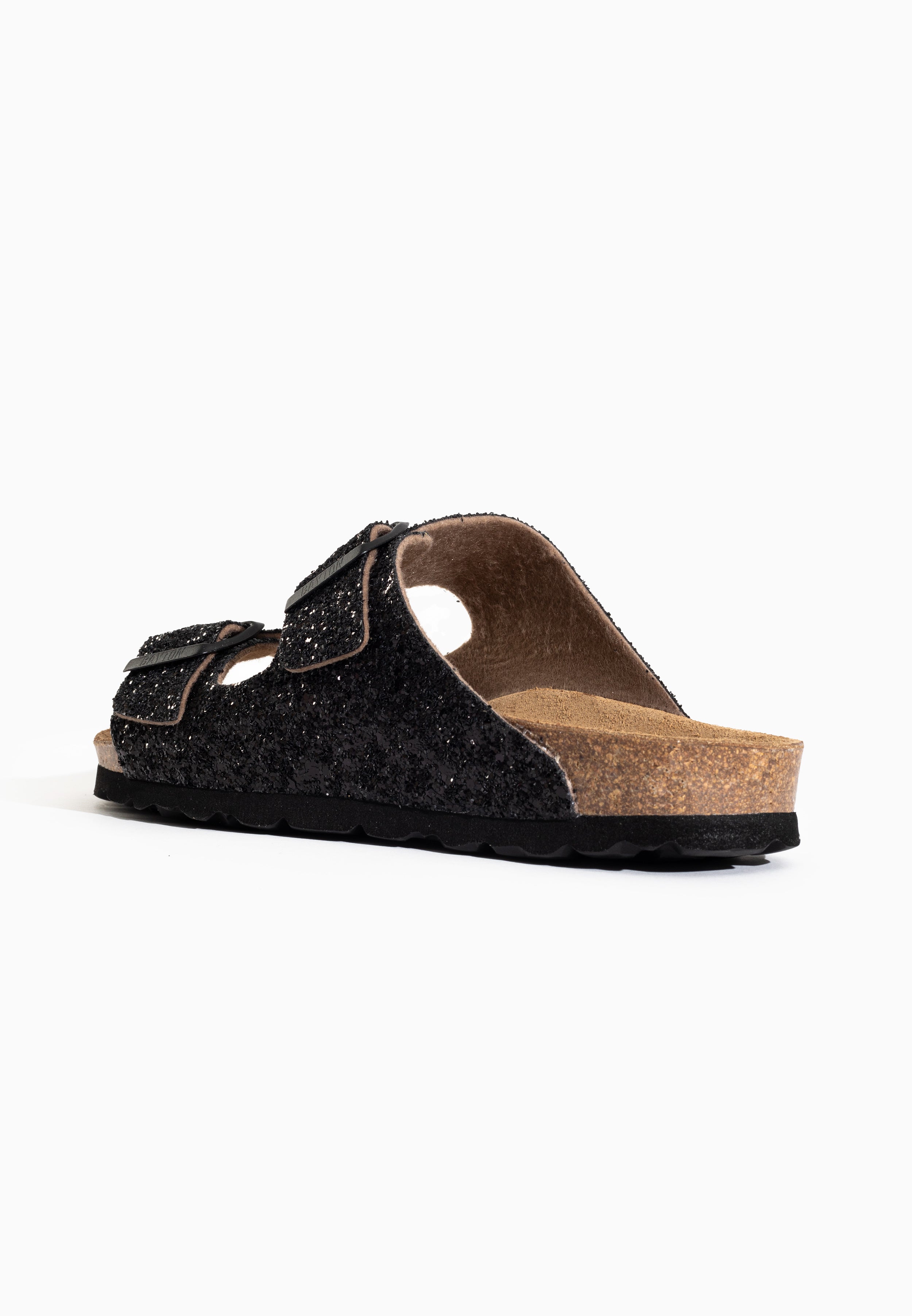 Sandalias Atlas 2 Correas Negro